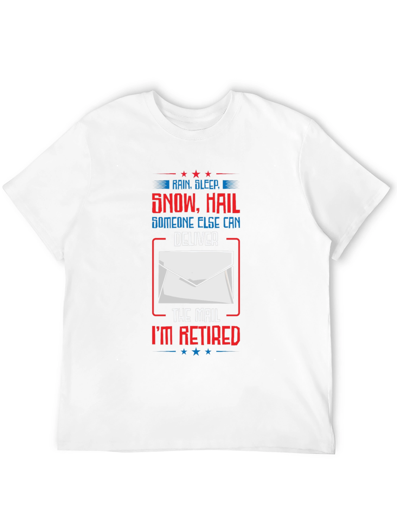 Black Retired Mail Carrier T-Shirt Funny Postal Worker Tee view 12