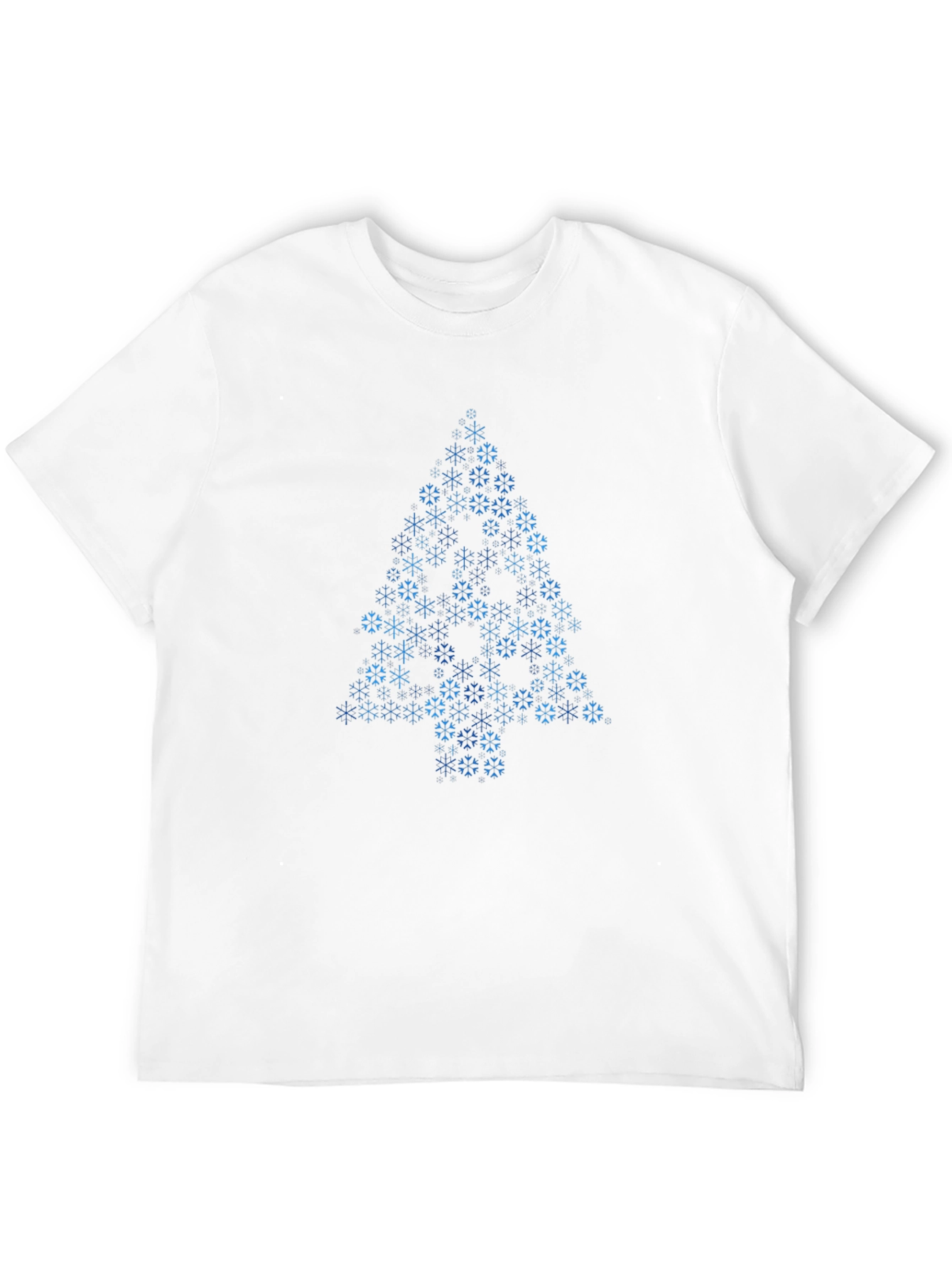 Snowflake Christmas Tree Graphic Tee - 12