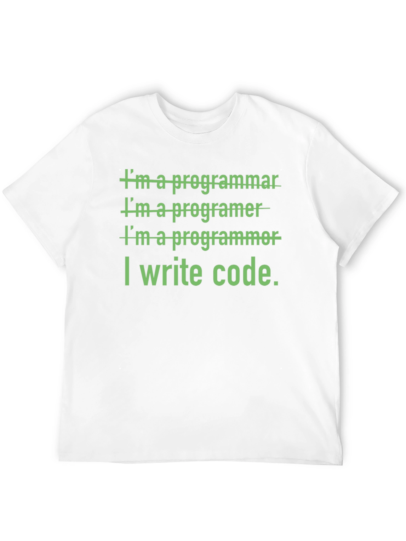 Black I Write Code T-Shirt - Programmer Humor view 12
