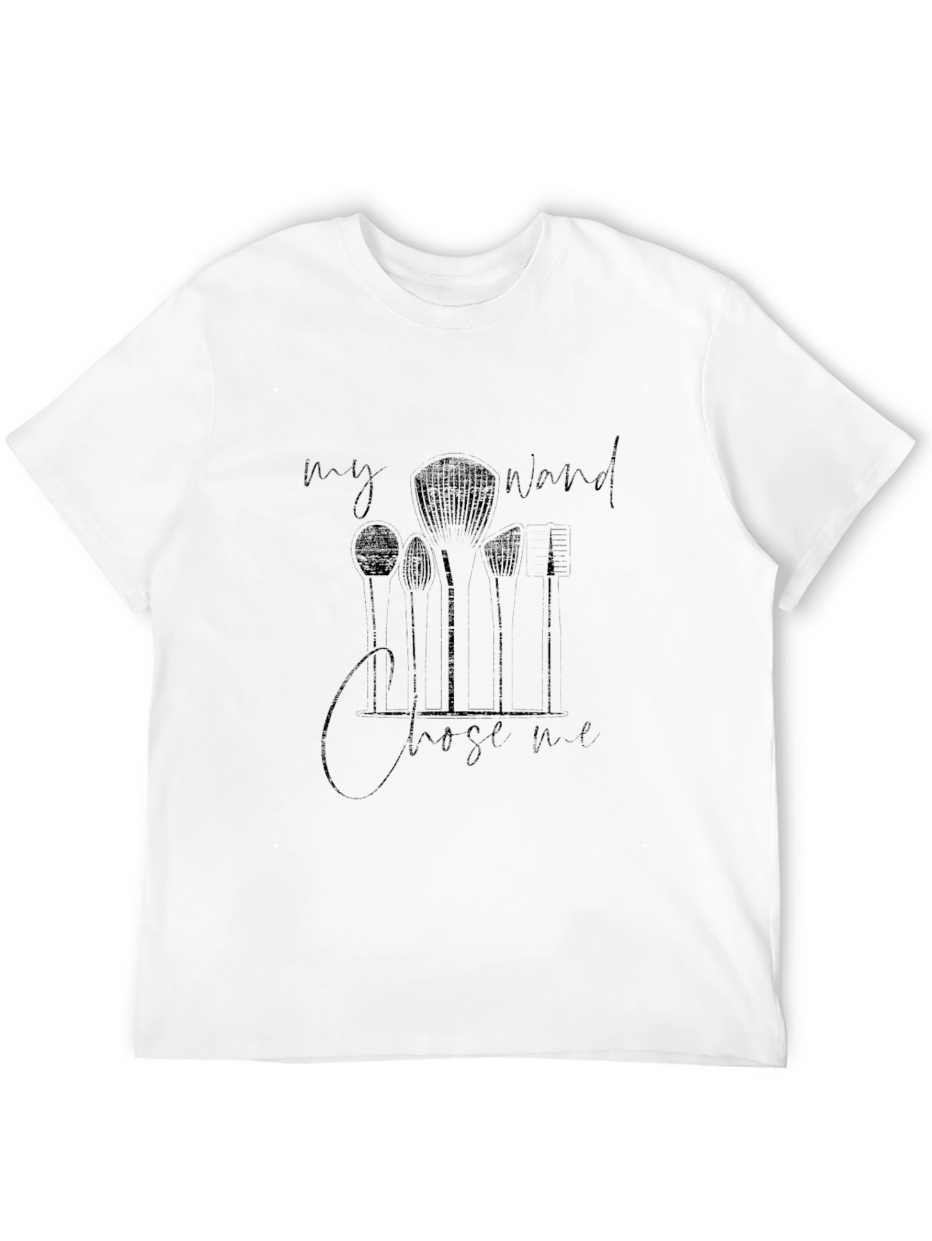 Black My Wand Chose Me Graphic Tee view 12