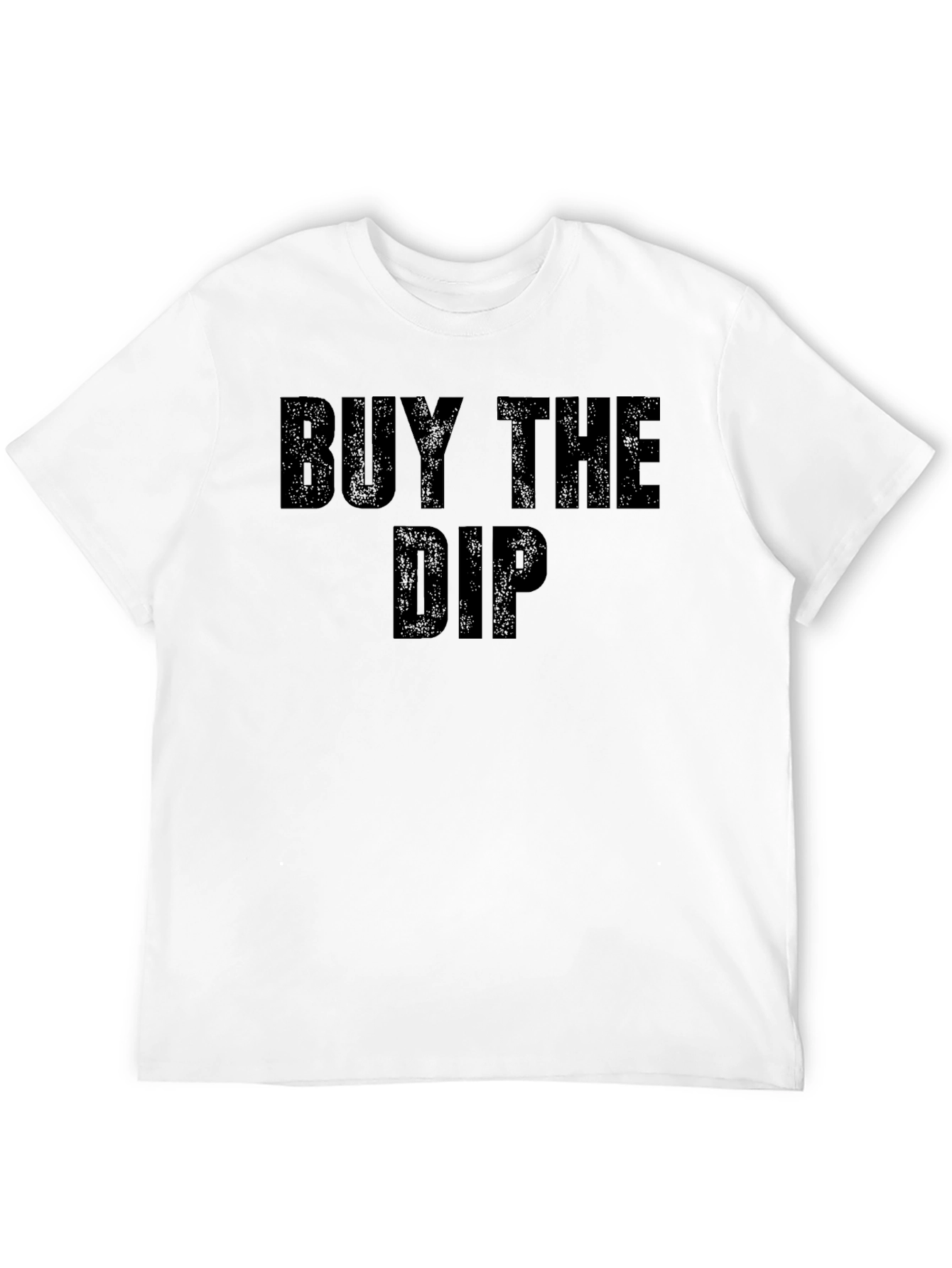 Black Buy The Dip Black T-Shirt - Crypto Stock Market view 12