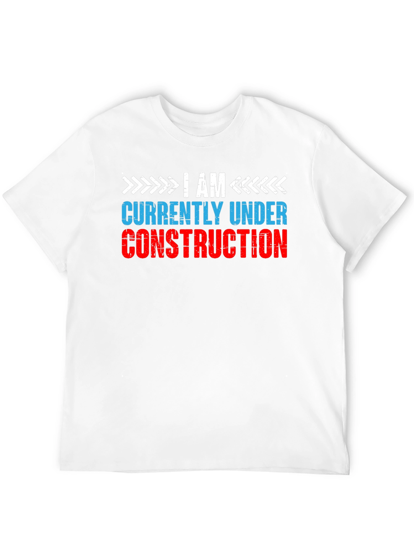 Black I Am Currently Under Construction Graphic Tee view 12