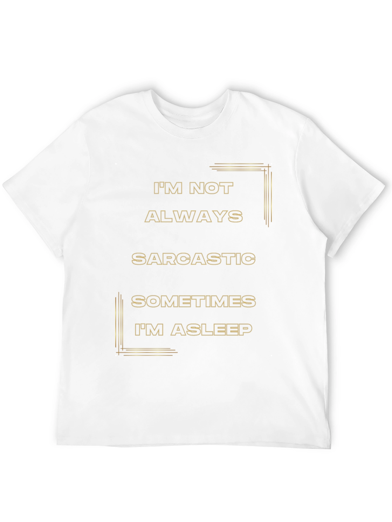 Black Sarcastic Sleep T-Shirt Funny Graphic Tee view 12