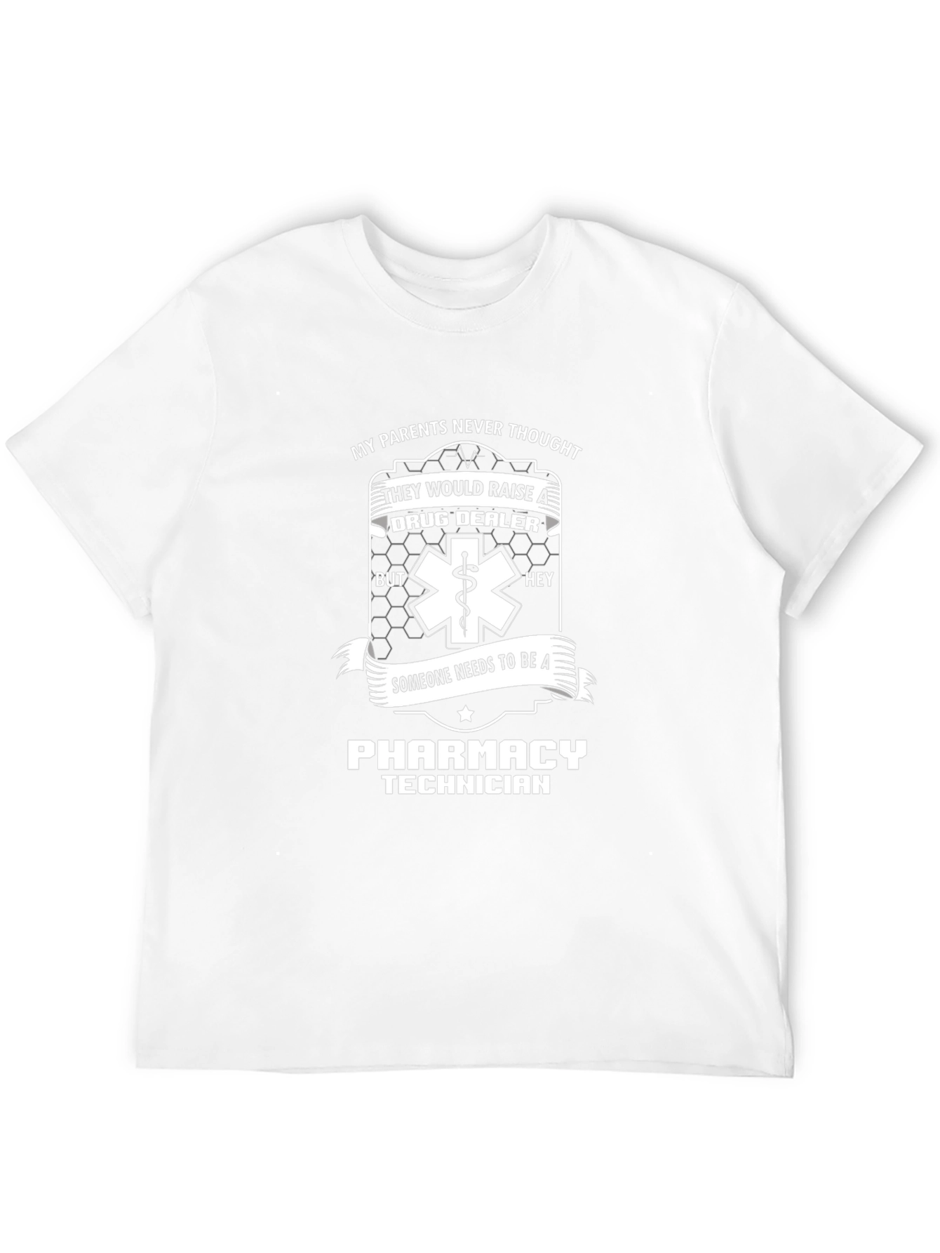 Black Pharmacy Technician T-Shirt - Funny Gift Idea view 12