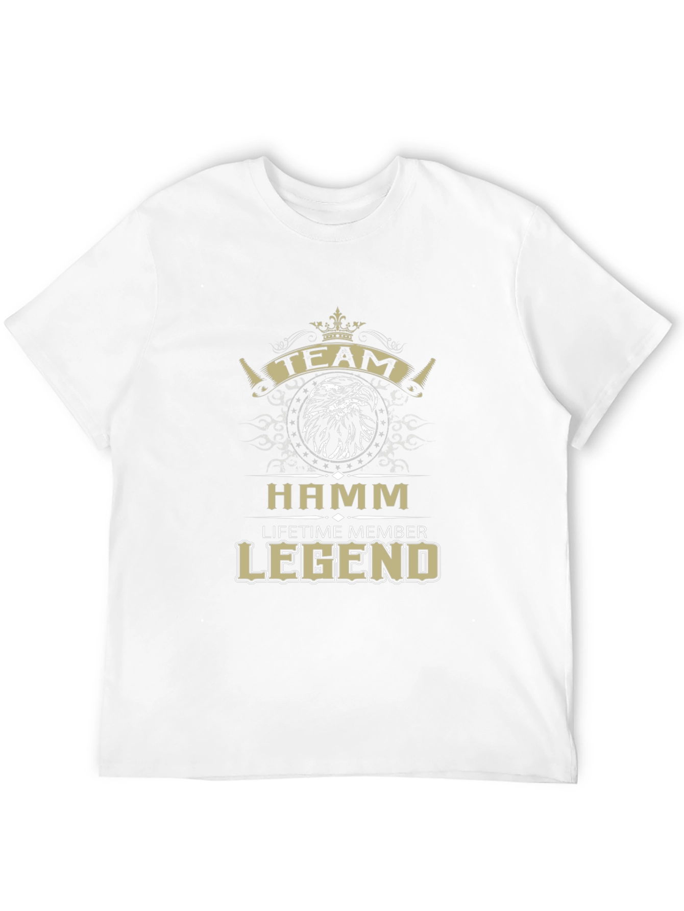 Black Team Hamm Legend T-Shirt - Lifetime Member view 12