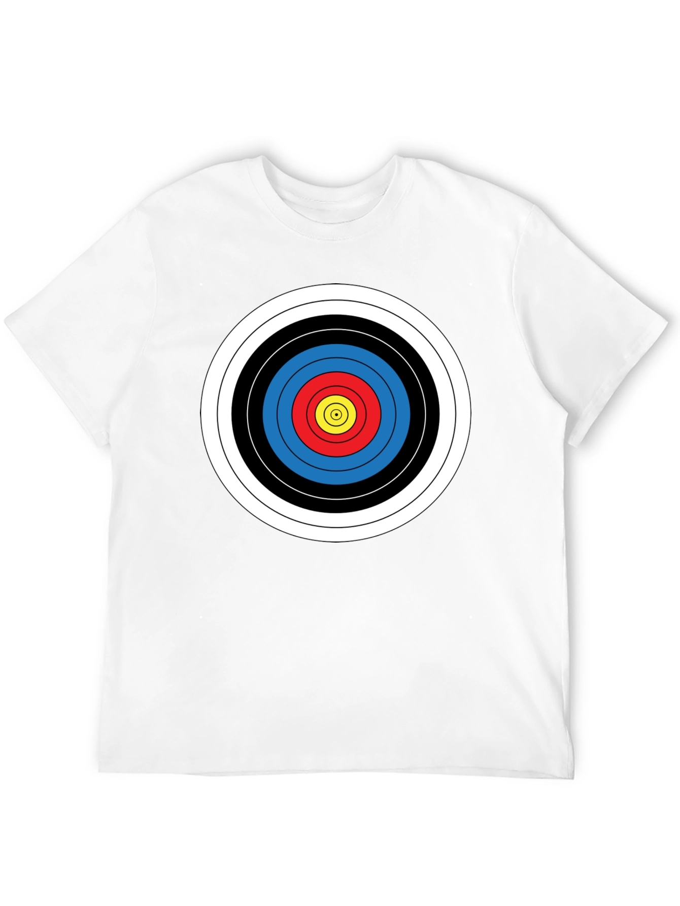 Black Target Bullseye Graphic Tee - Archer's Choice view 12