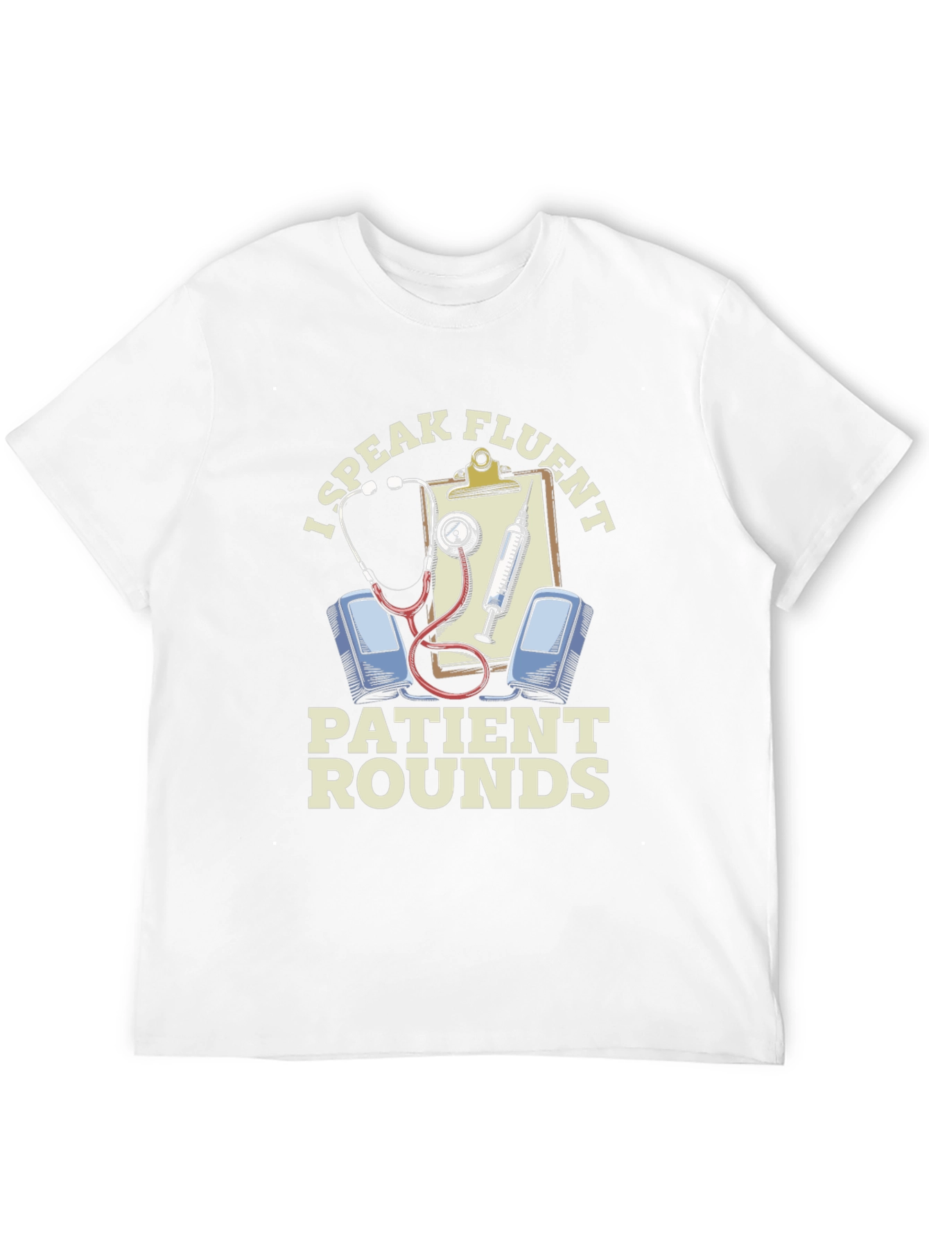 Black Fluent Patient Rounds Black Graphic T-Shirt view 12