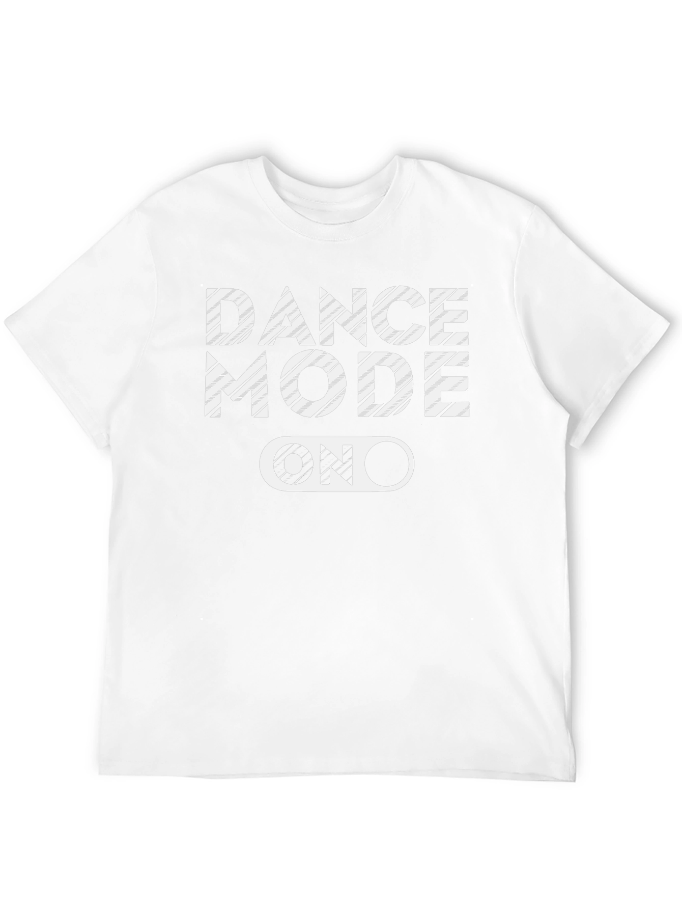 Black Dance Mode On Graphic Black T-Shirt view 12