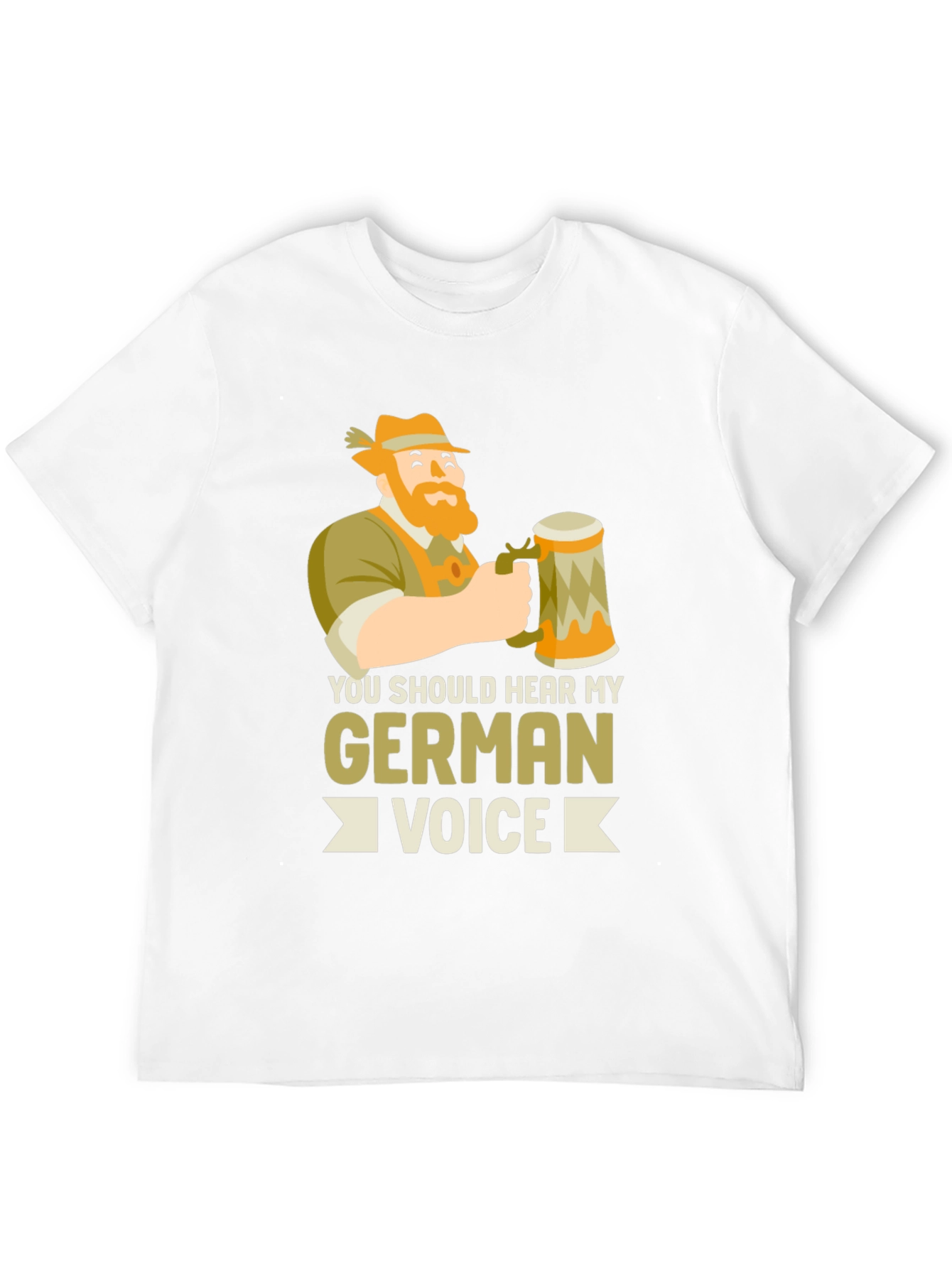 Black German Voice Black Graphic Tee view 12