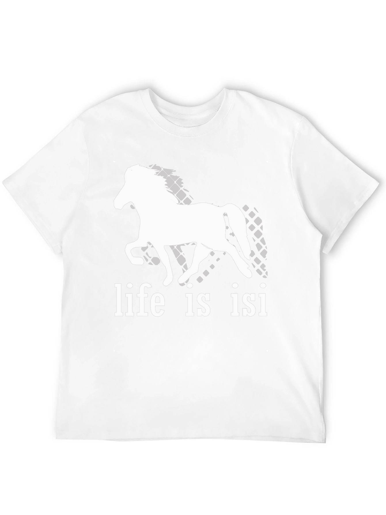 Black Life is Isi T-Shirt - Horse Lover Tee view 12