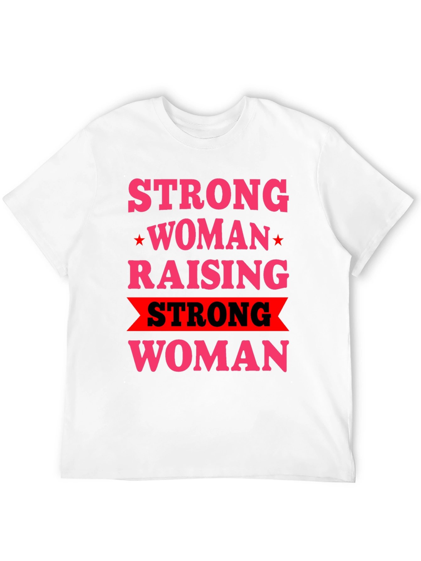 Black Strong Woman Raising Strong Woman Graphic Tee view 12