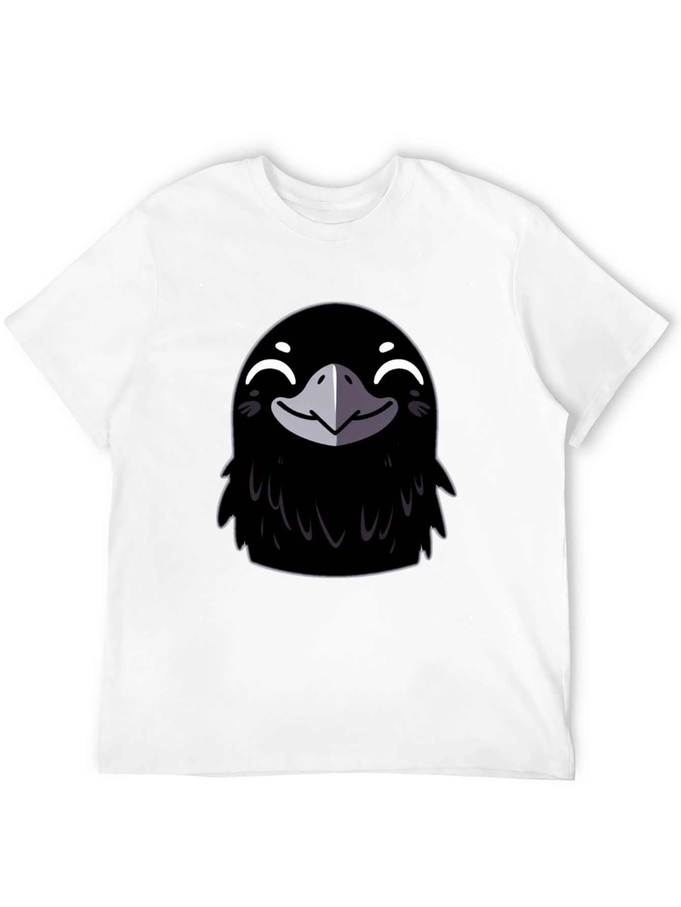Black Crow Graphic Tee - Men's Black T-Shirt view 12