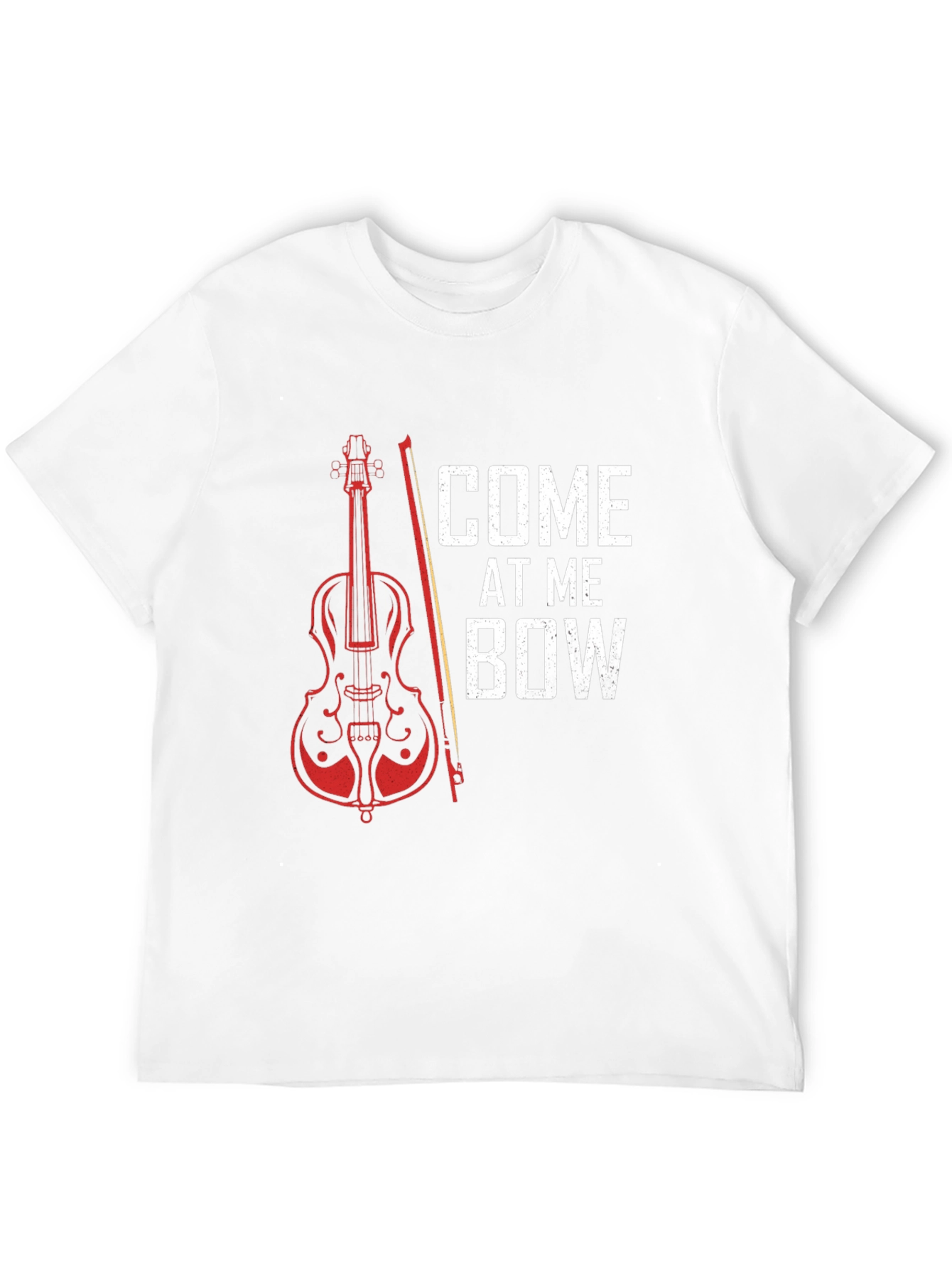 Black Come At Me Bow T-Shirt - Musician Gift view 12