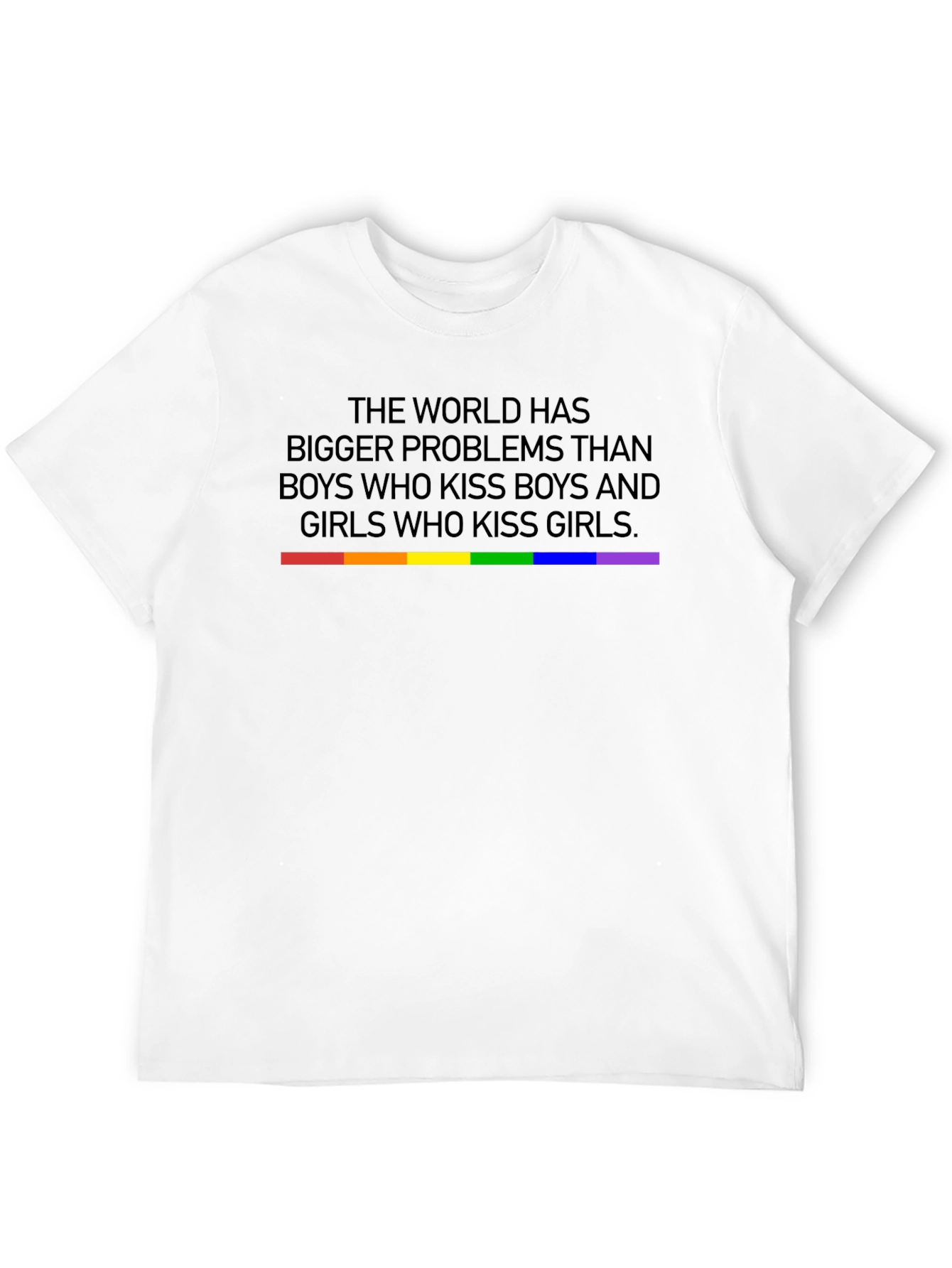 Black Equality T-Shirt: Bigger Problems Than Love view 12