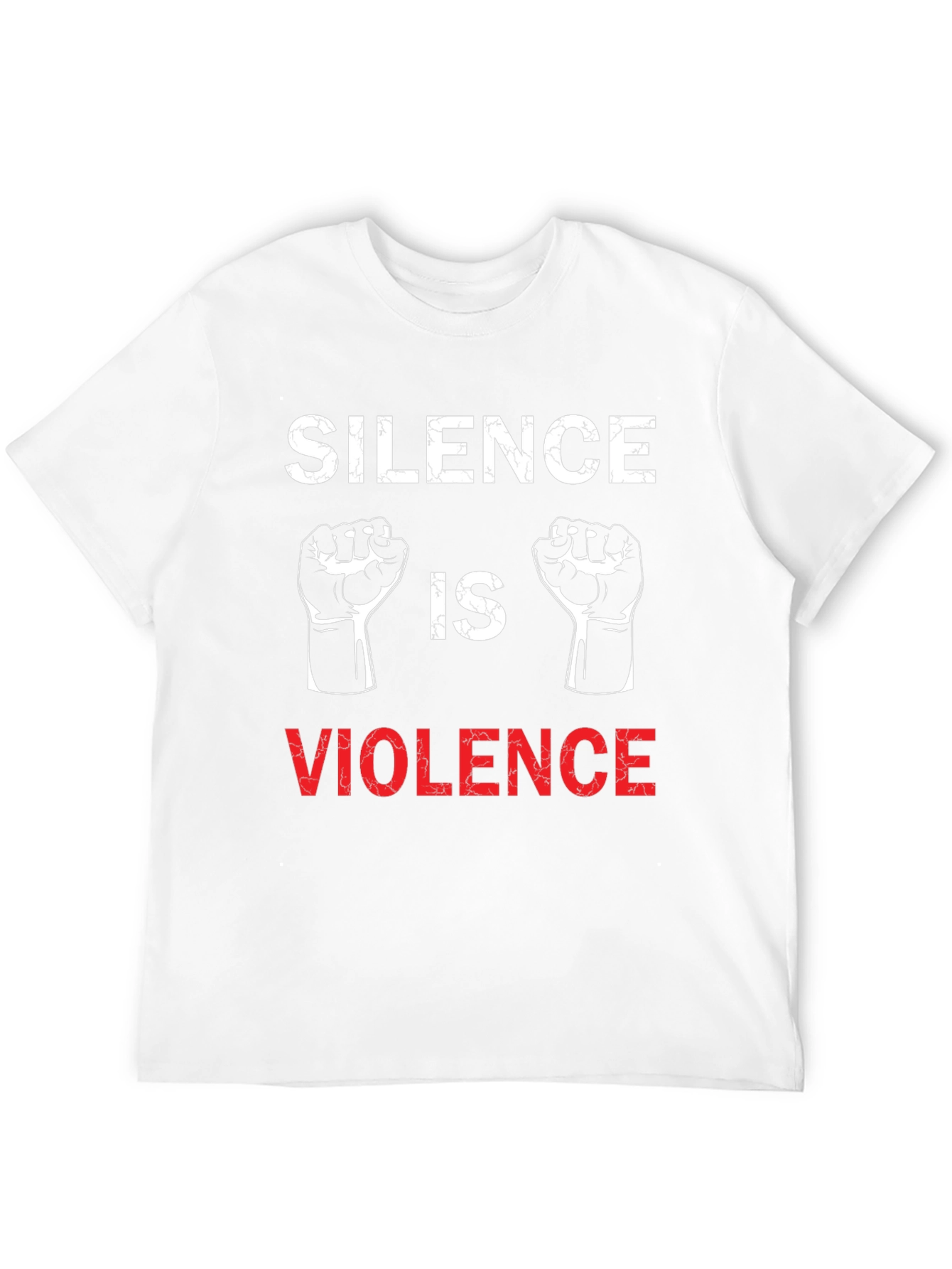 Black Silence is Violence Graphic T-Shirt view 12