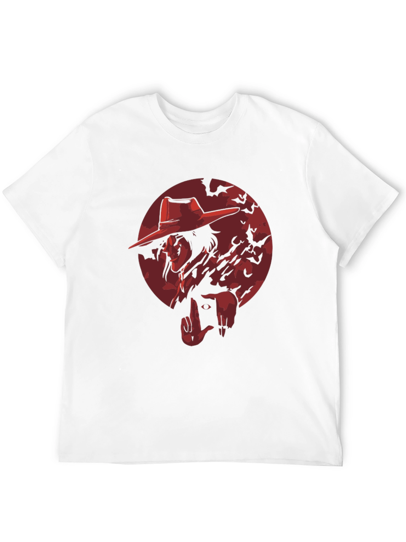 Black Alucard Hellsing Anime T-Shirt view 12
