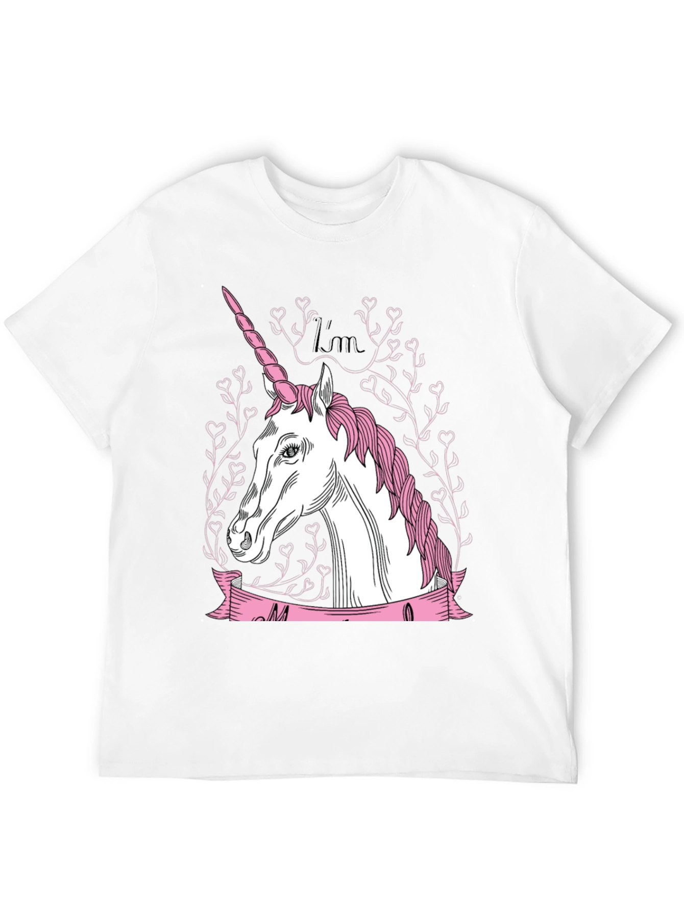 Black Unicorn Graphic T-Shirt - Black Cotton Tee view 12