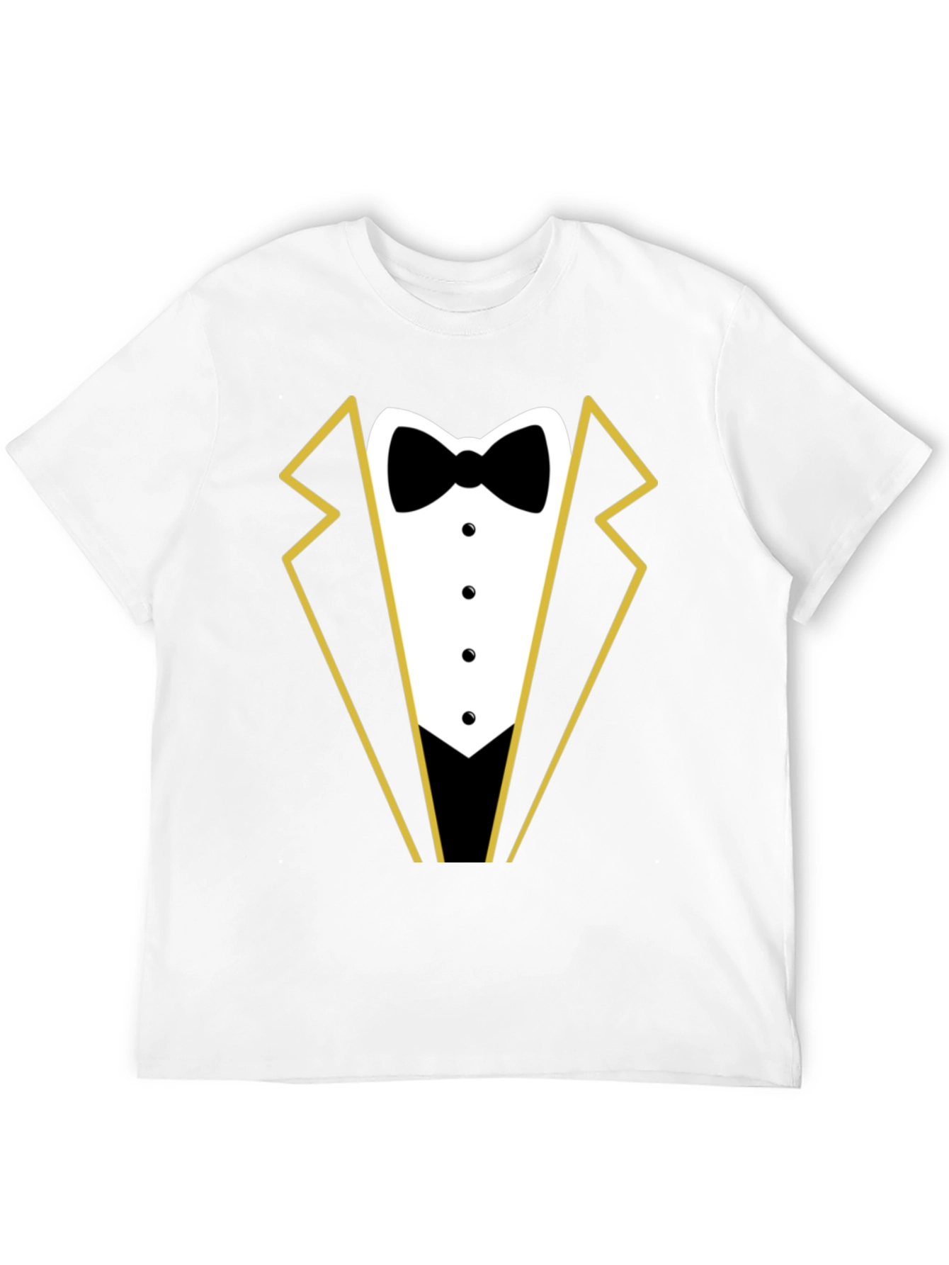Black Tuxedo Graphic Tee - Formal Fun! view 12