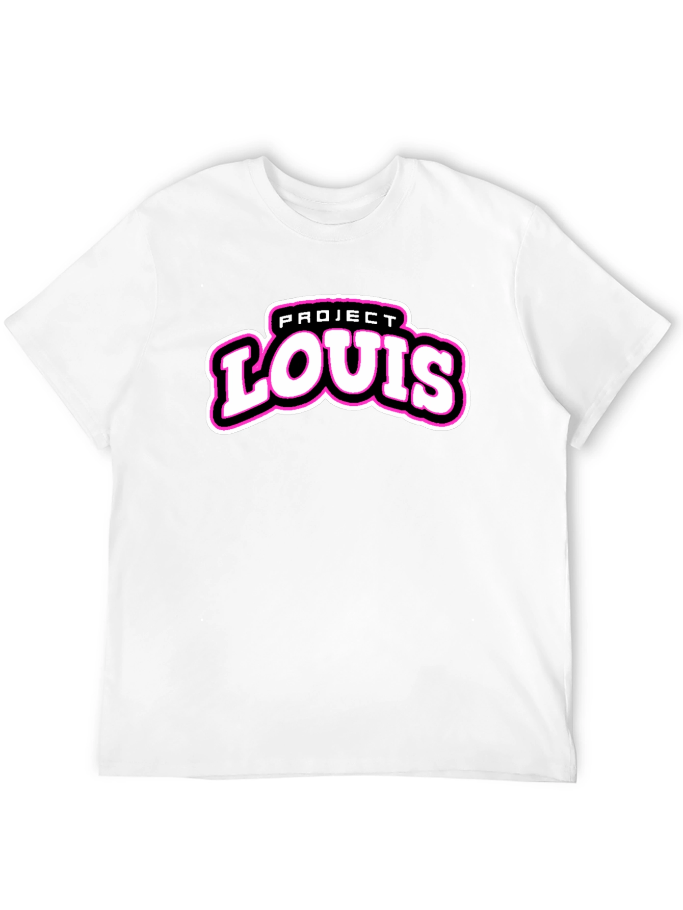 Black Project Louis Black T-Shirt | Cool Graphic Tee view 12