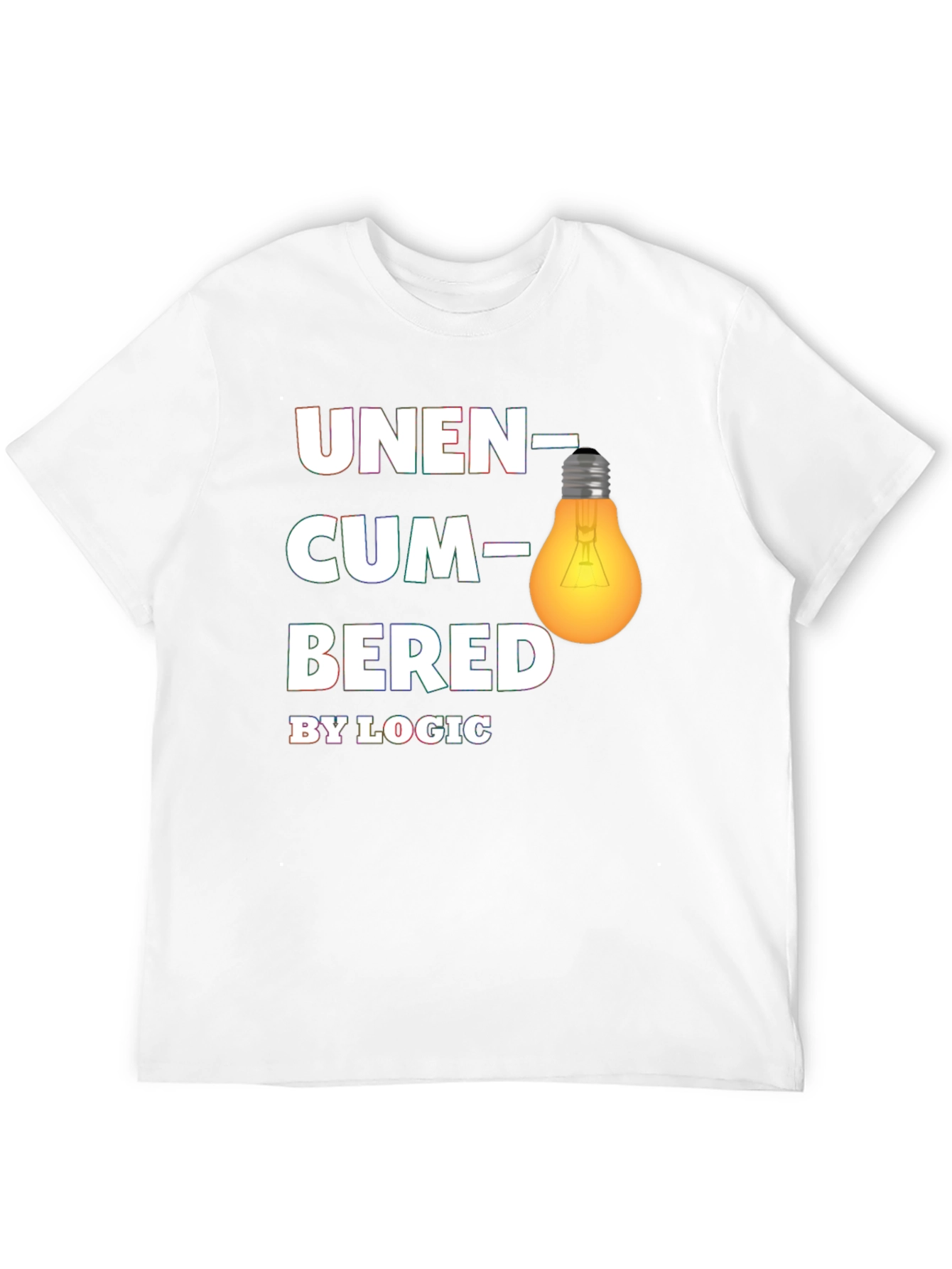 Black Unencumbered By Logic T-Shirt view 12