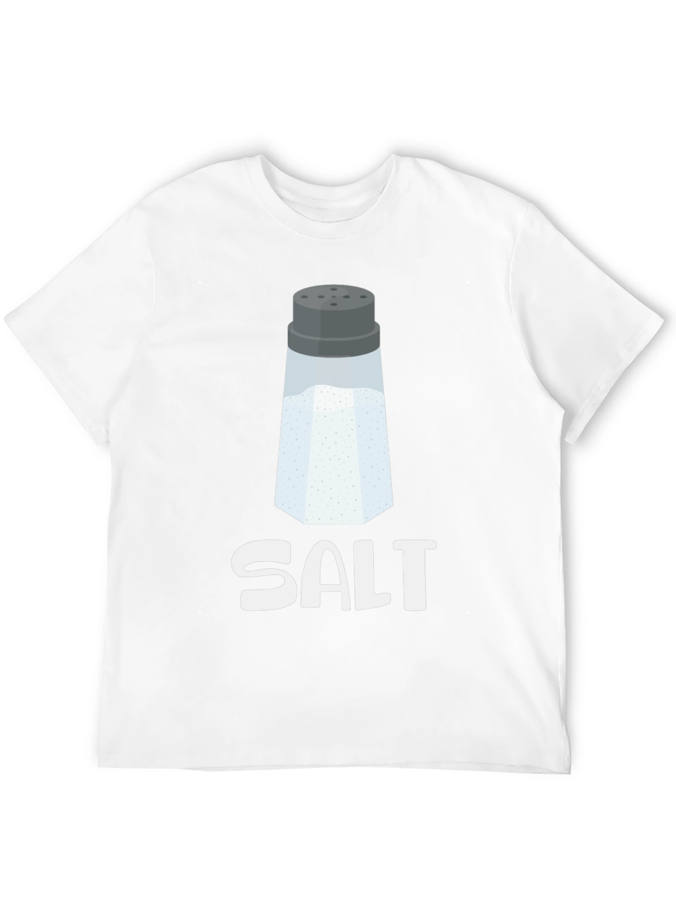 Black Novelty Salt Shaker Graphic Tee - Black view 12