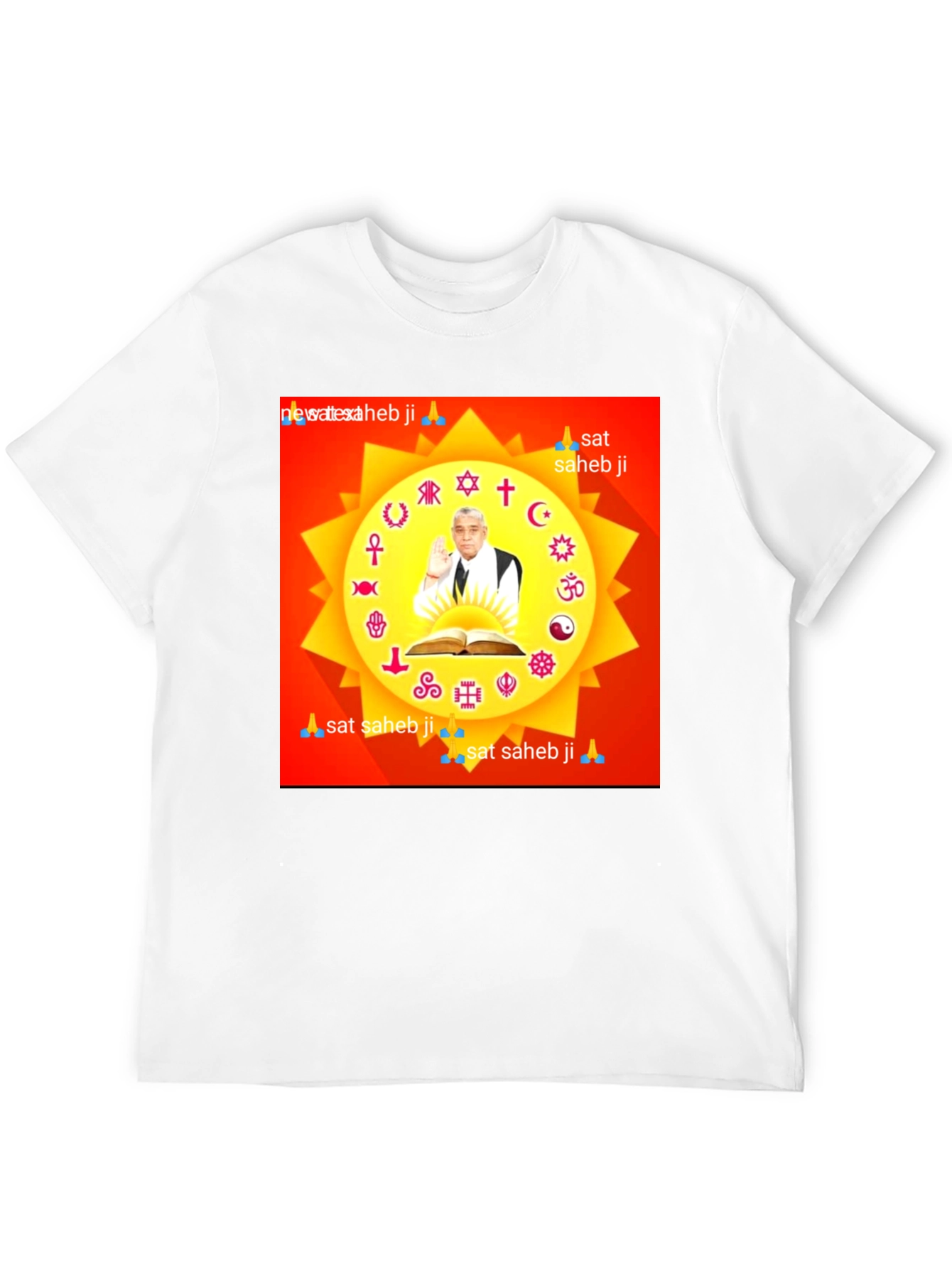 Black Unique Spiritual Graphic T-Shirt - Soft Cotton Blend view 12