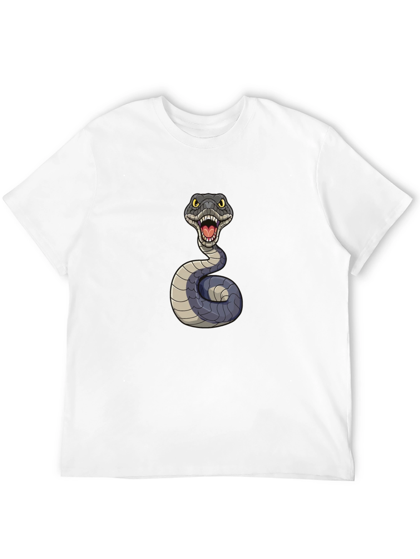 Black Snake Graphic Tee - Men's Black T-Shirt view 12