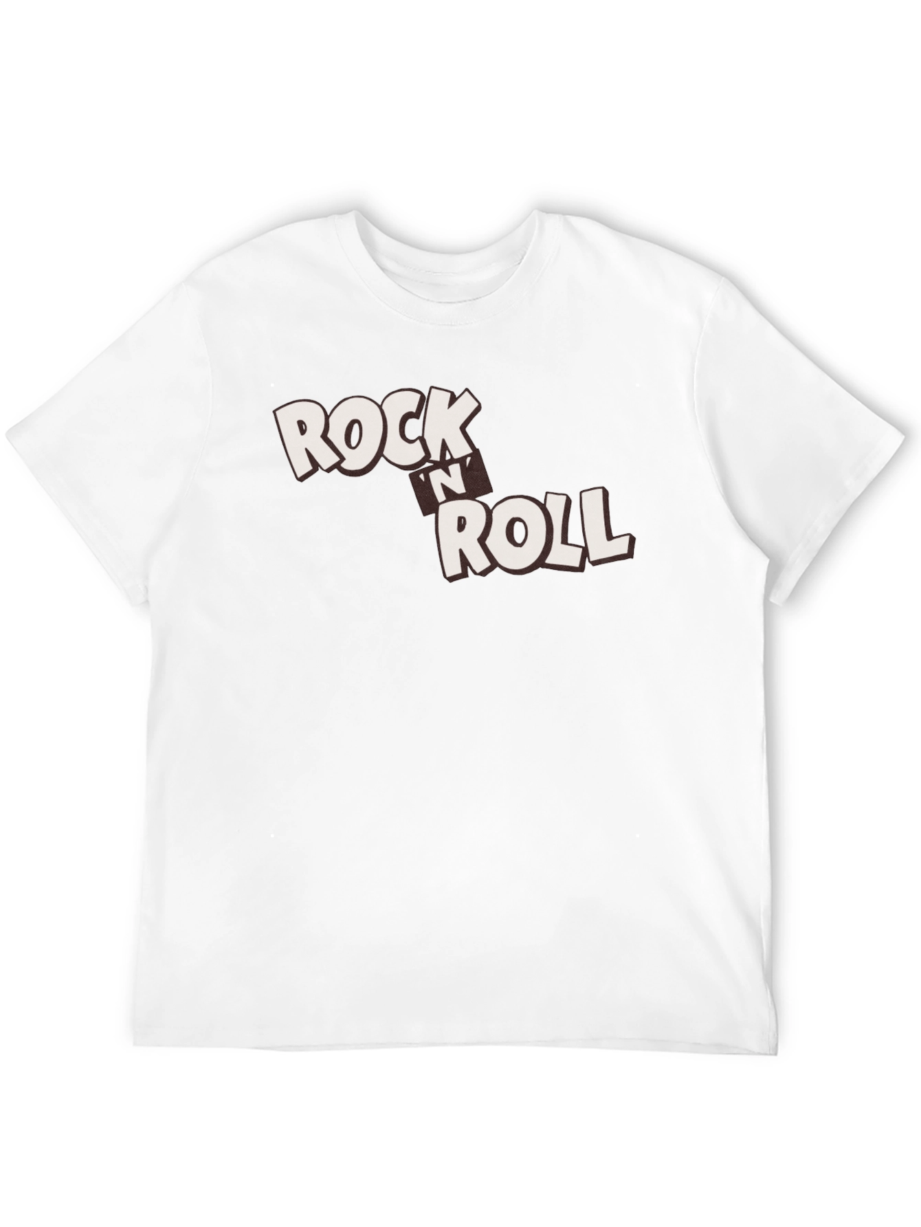 Black Rock 'n' Roll Graphic Black T-Shirt view 12