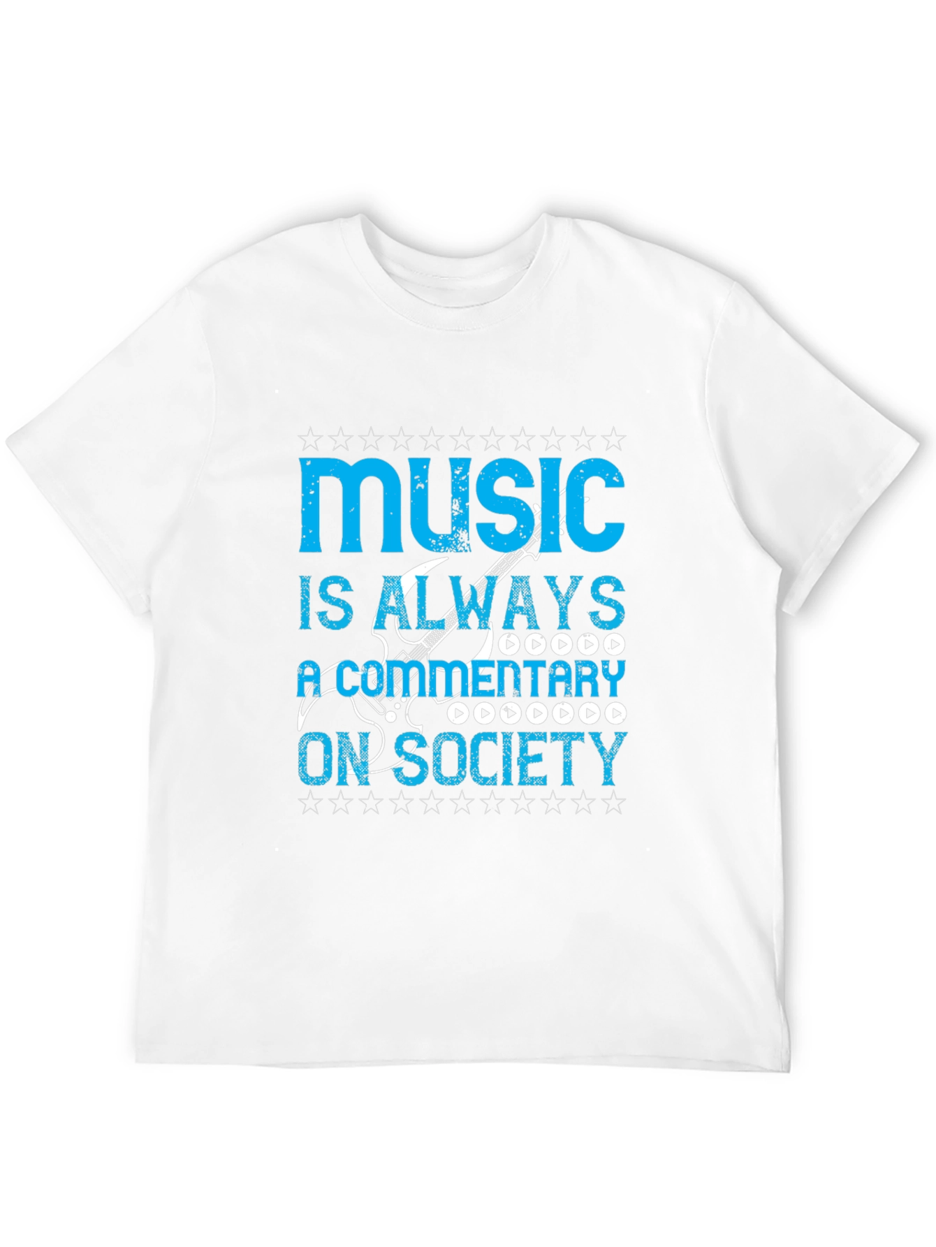 Music Is Always a Commentary On Society T-Shirt - 12