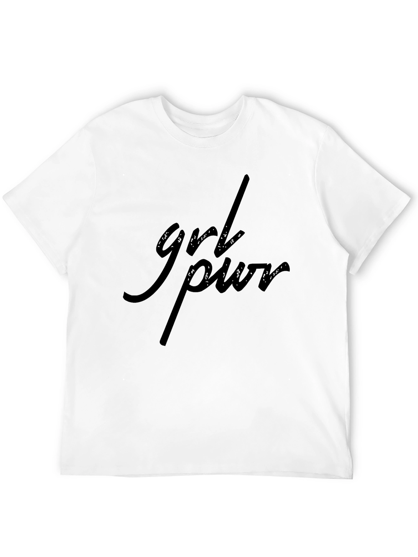 Black Grl Pwr Black Graphic T-Shirt view 12