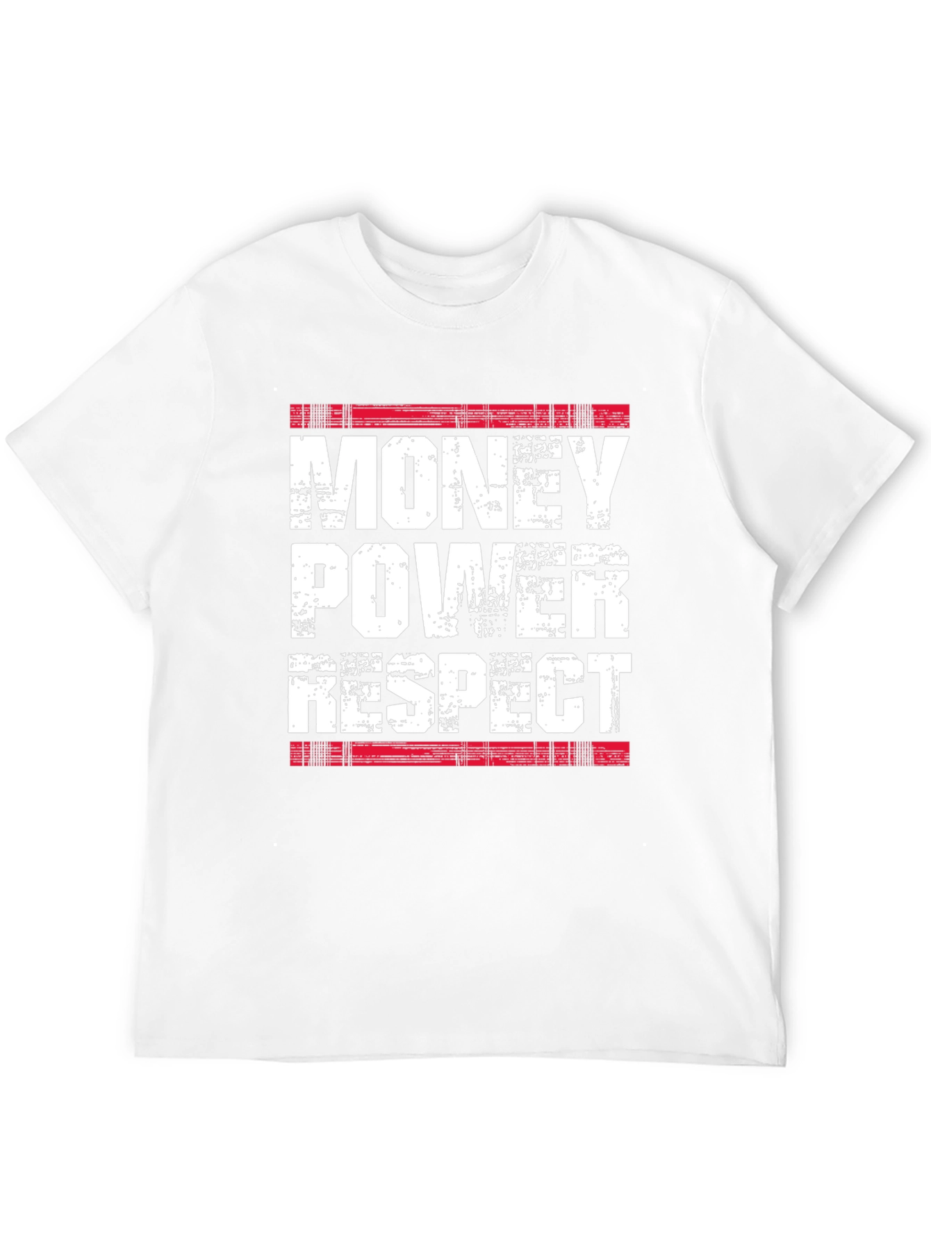 Black Money Power Respect T-Shirt - Black view 12