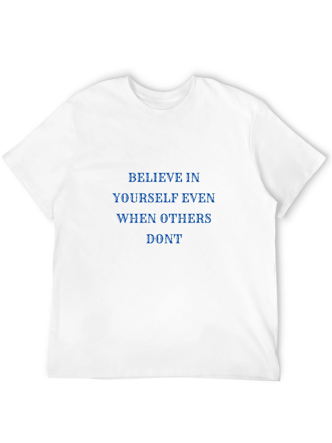 Black Believe in Yourself Black Tee view 12