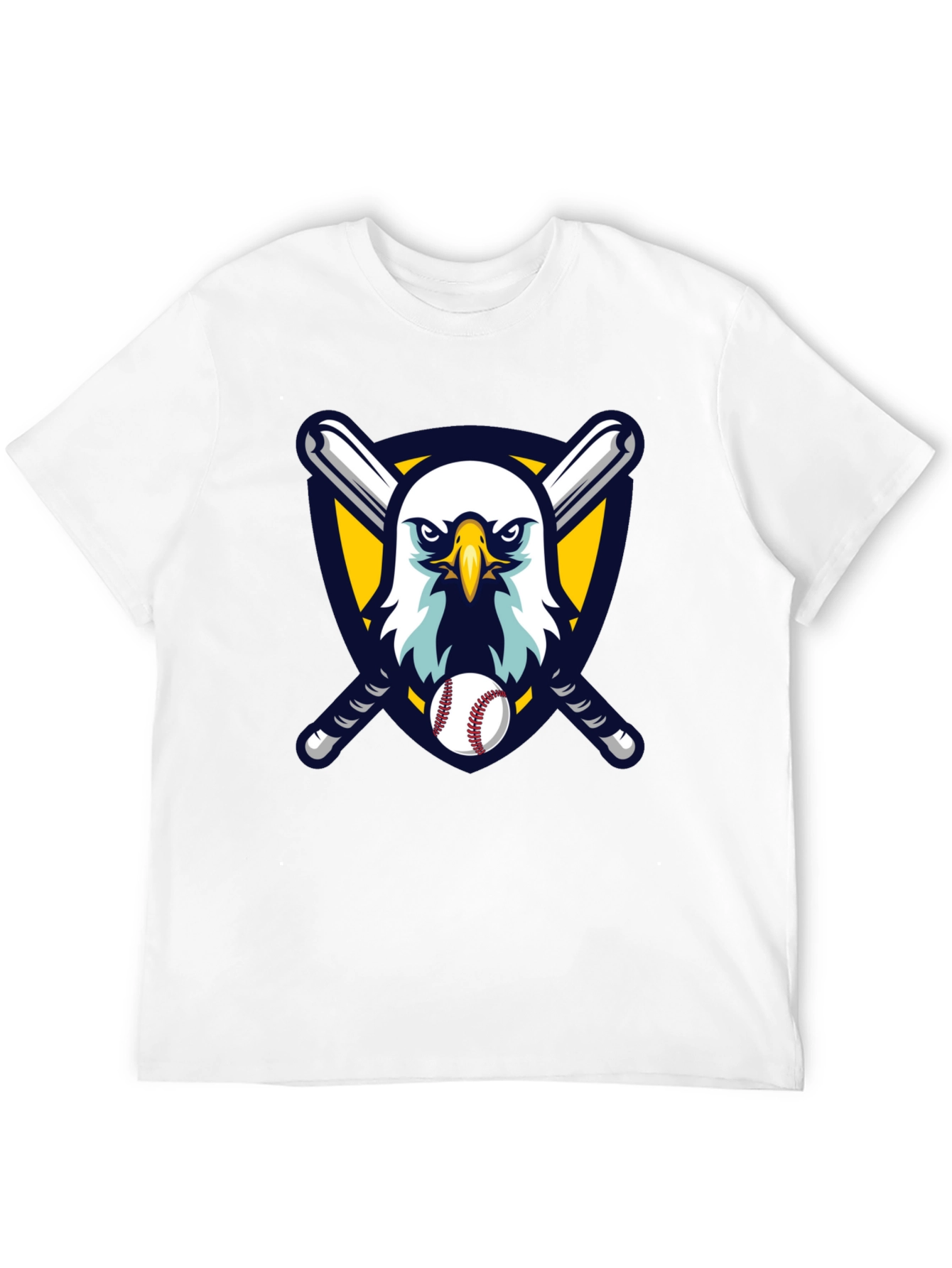 Black Eagle Baseball T-Shirt view 12