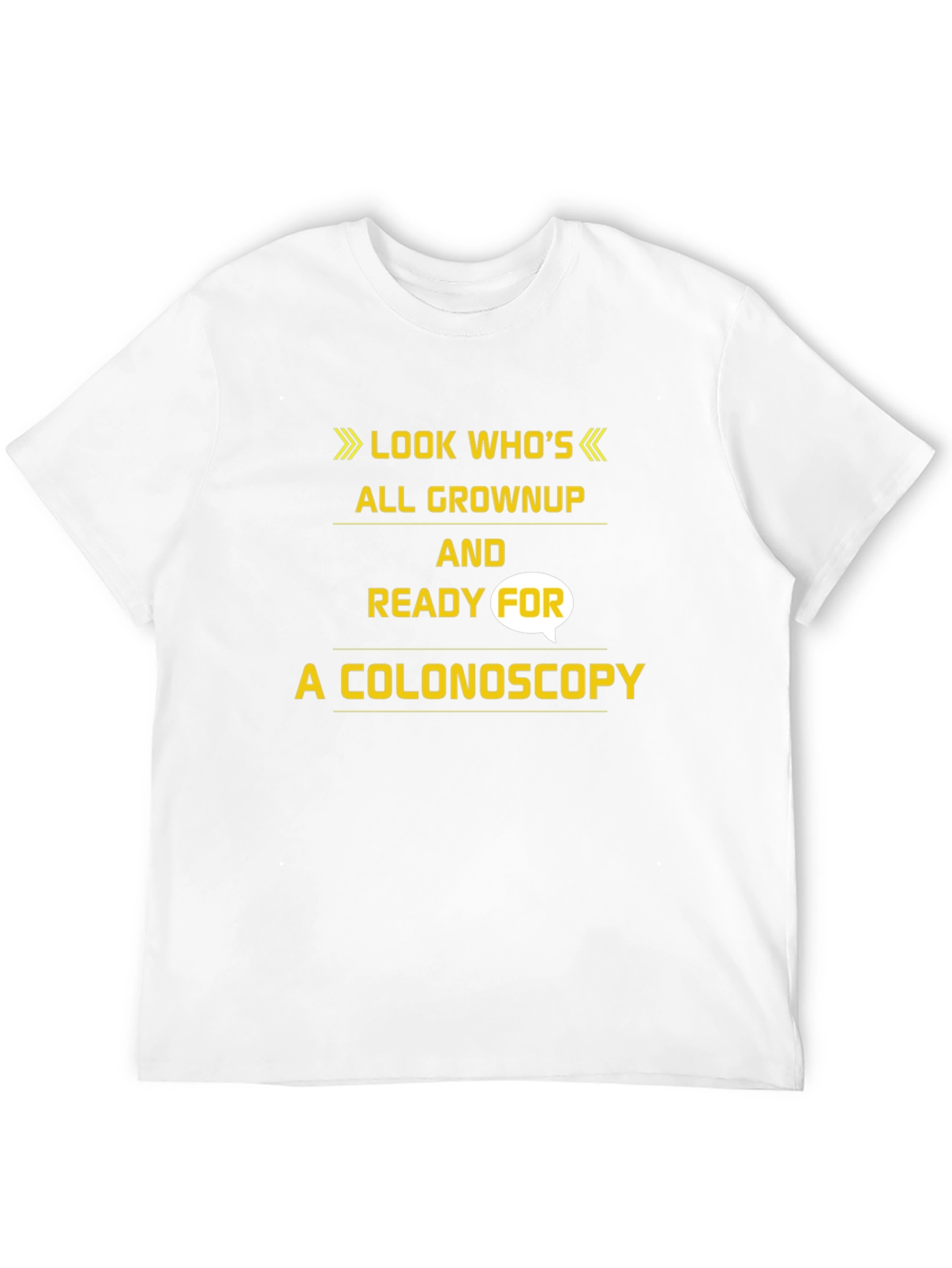 Black Funny Colonoscopy T-Shirt - Look Who's All Grown Up! view 12