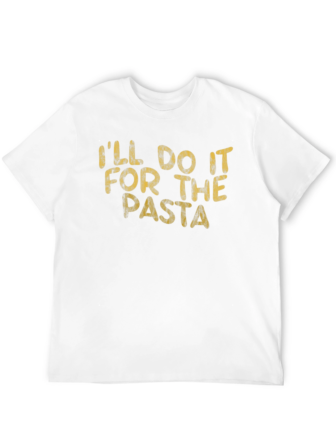 Black I'll Do It For The Pasta Graphic T-Shirt view 12