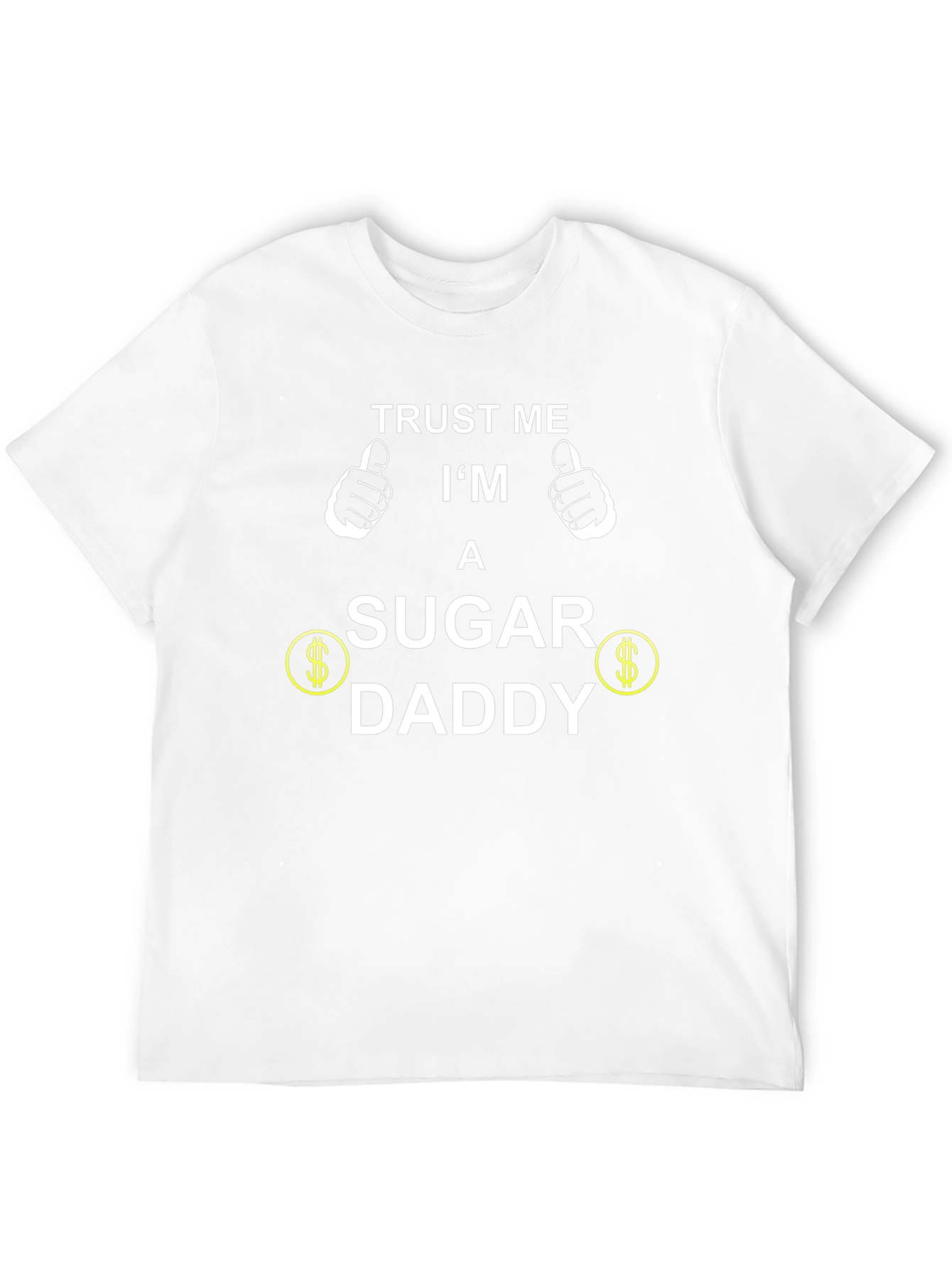 Black Trust Me I'm a Sugar Daddy Black Tee Shirt view 12
