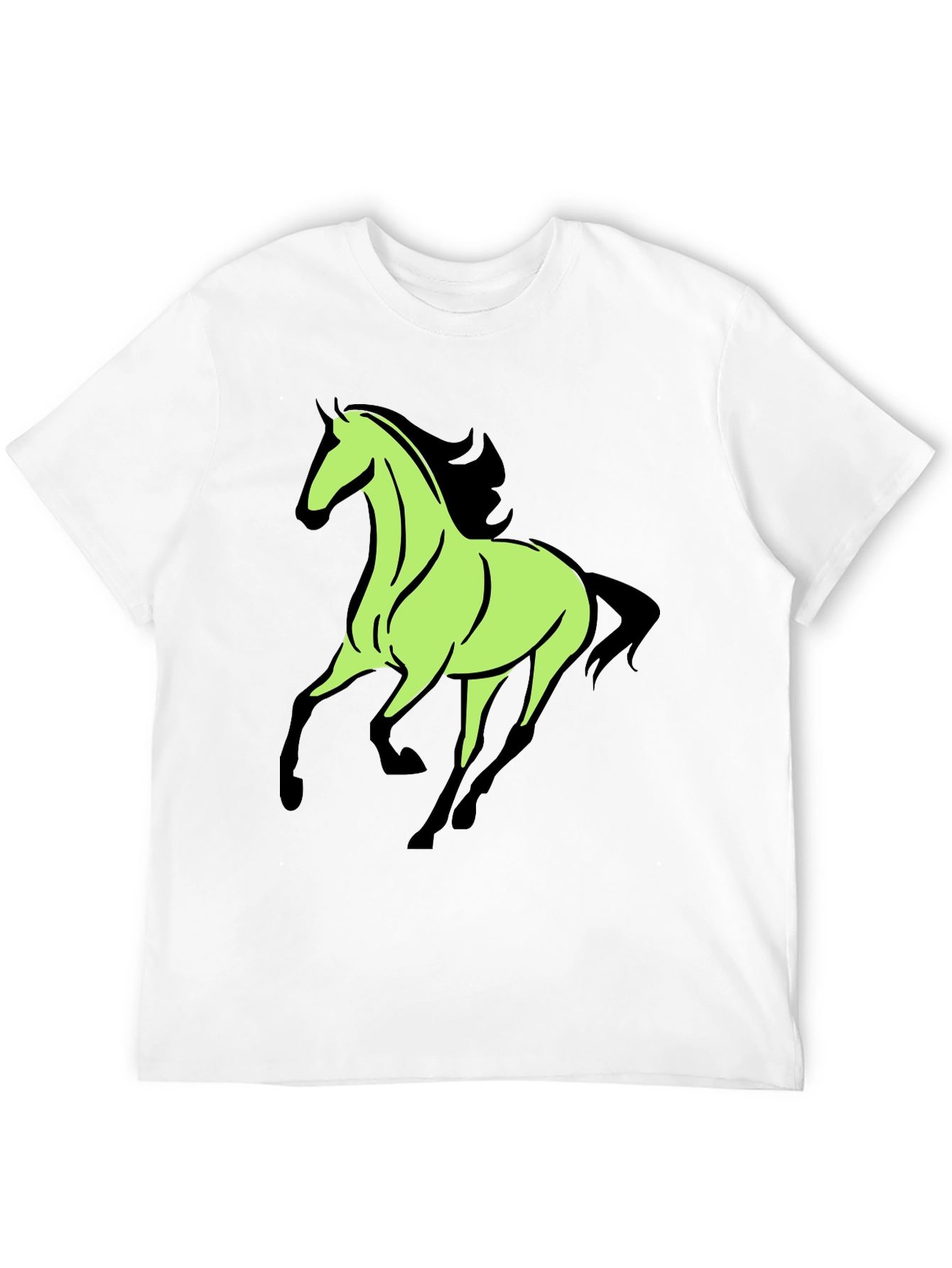 Black Horse Graphic Tee - Black view 12