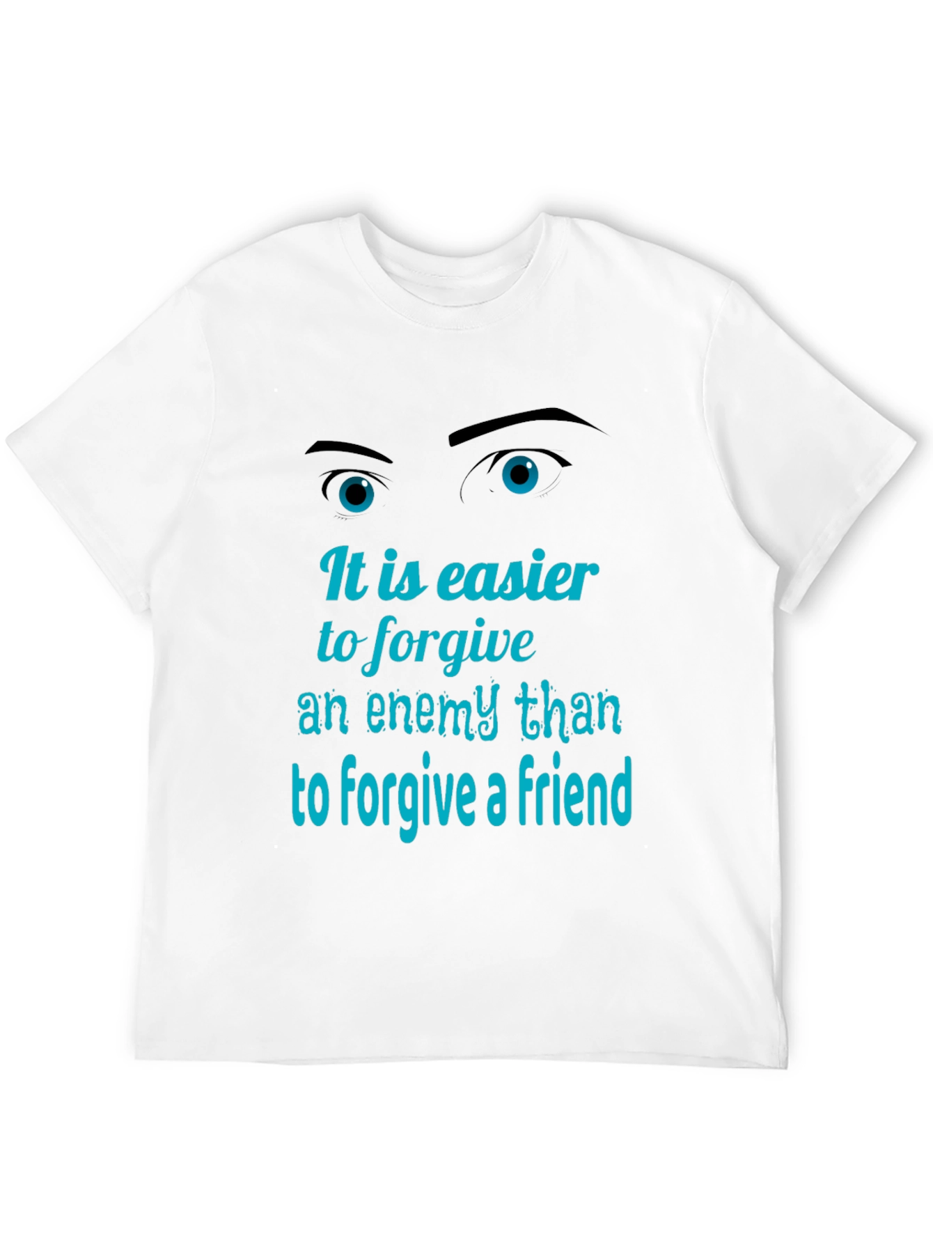 Black Forgiveness Graphic Tee - Men's Black T-Shirt view 12