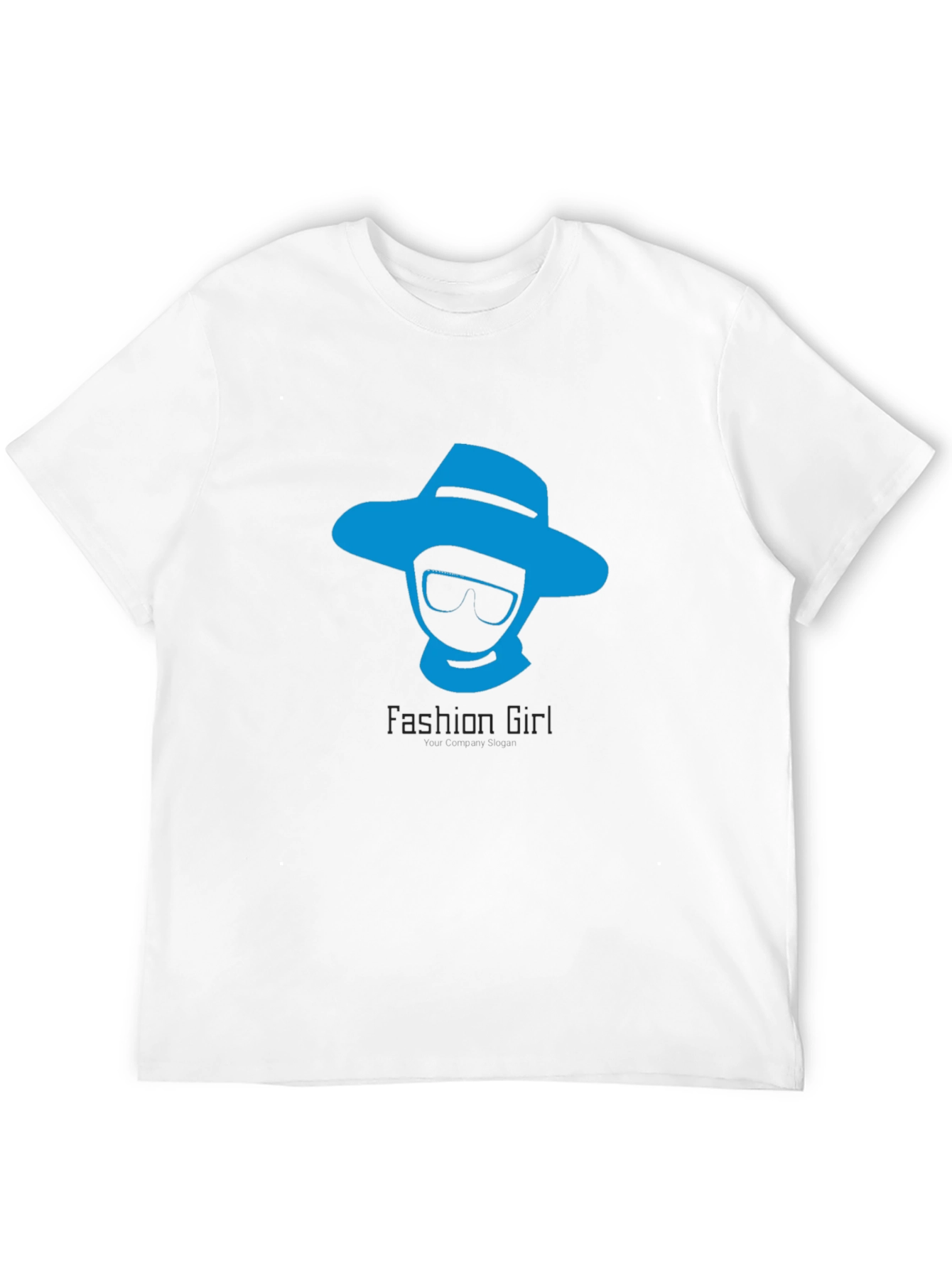 Black Stylish 'Fashion Girl' Graphic Tee - Black view 12