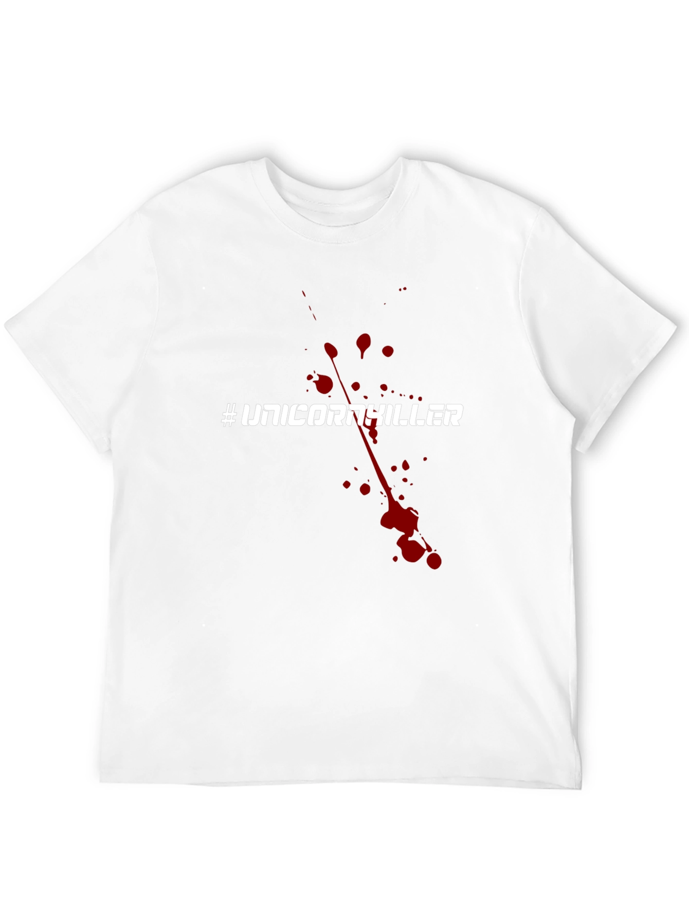 Black Unicorn Killer T-Shirt - Bold Graphic Tee view 12