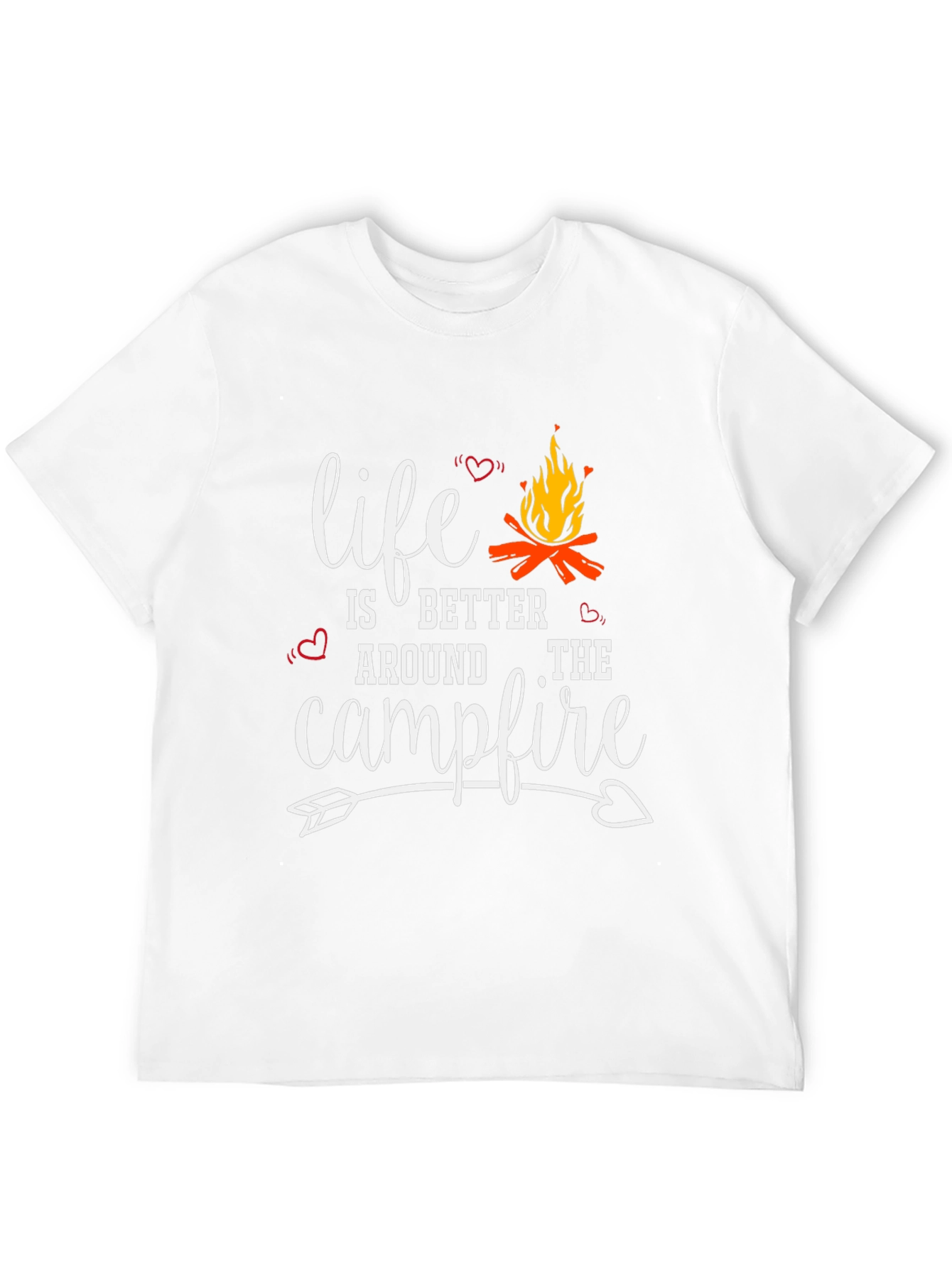 Black Life is Better Around the Campfire Graphic Tee view 12