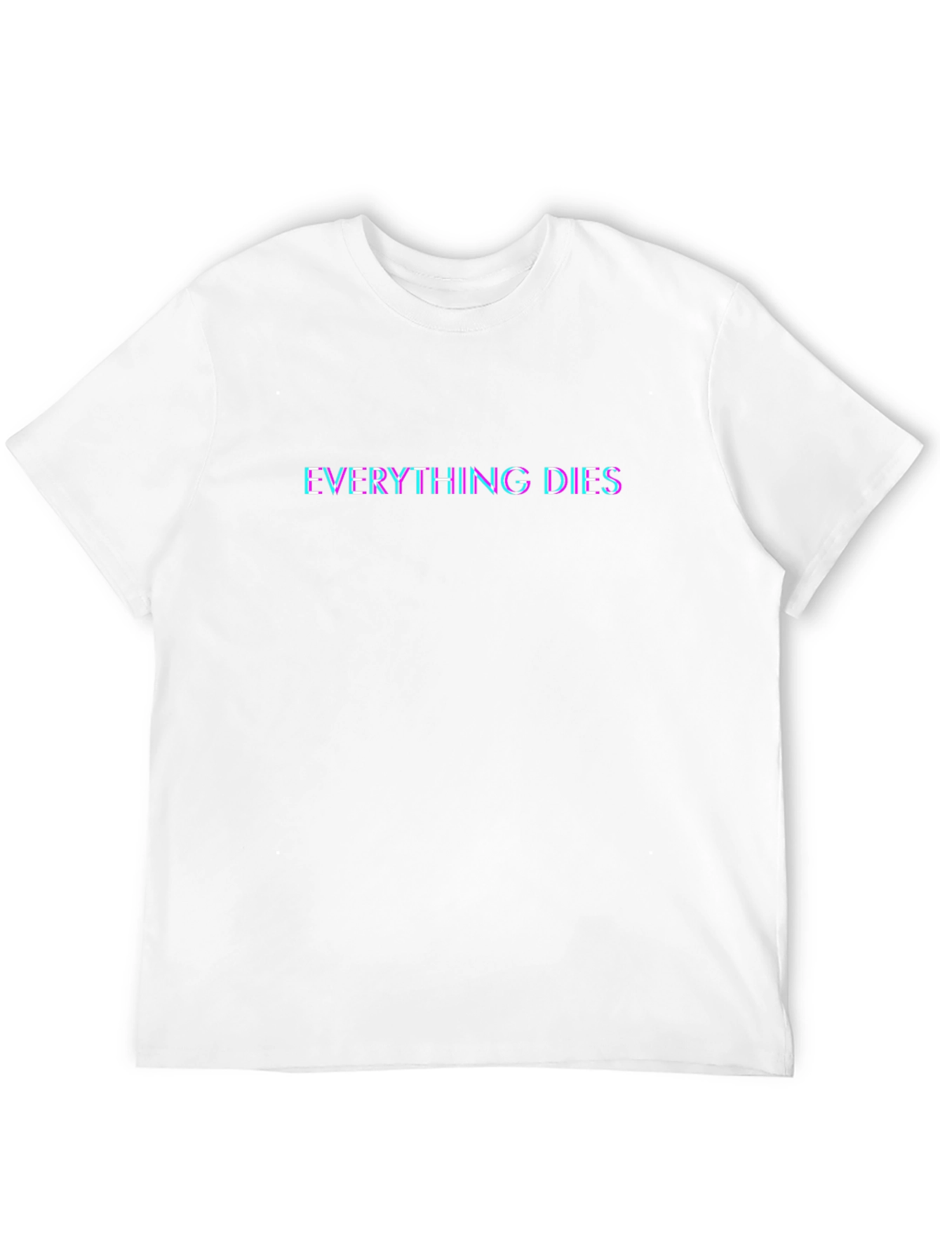 Black Everything Dies T-Shirt - Edgy Graphic Tee view 12