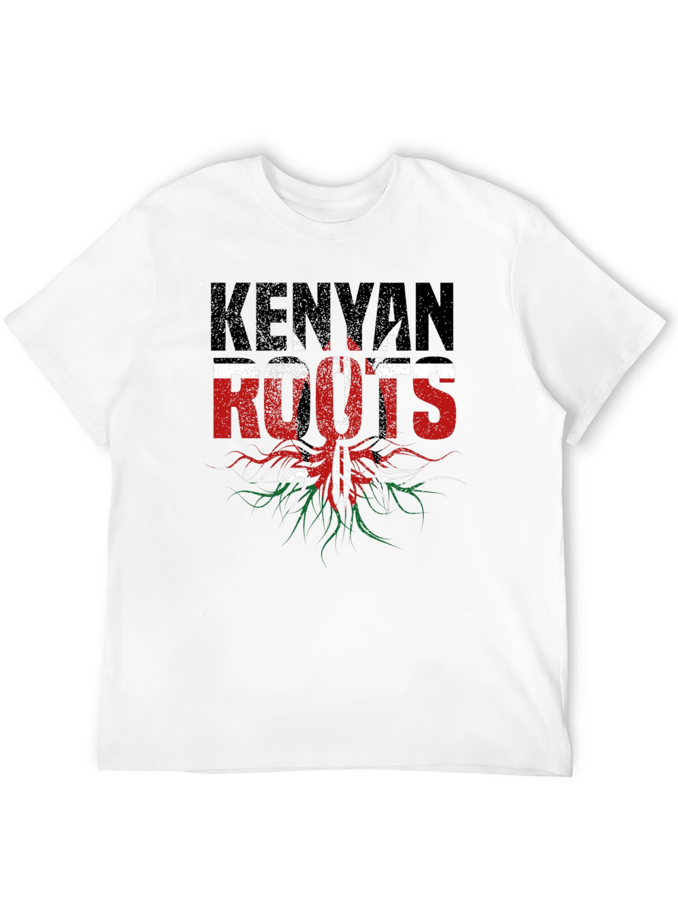 Kenyan Roots T-Shirt - Black Graphic Tee - 12
