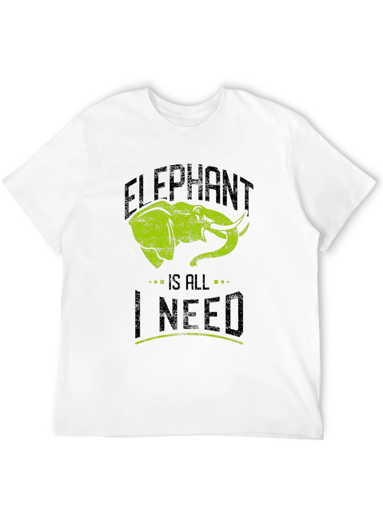 Black Elephant Is All I Need Graphic T-Shirt view 12