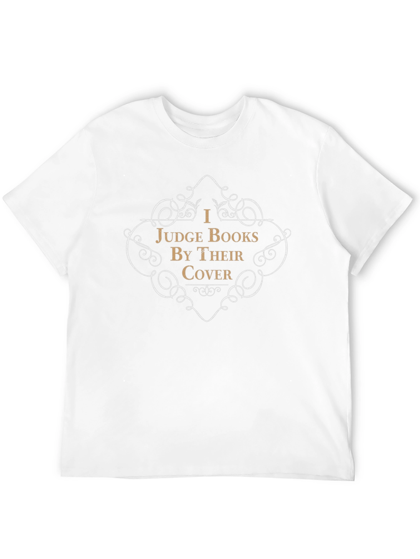 Black I Judge Books By Their Cover Graphic Tee view 12