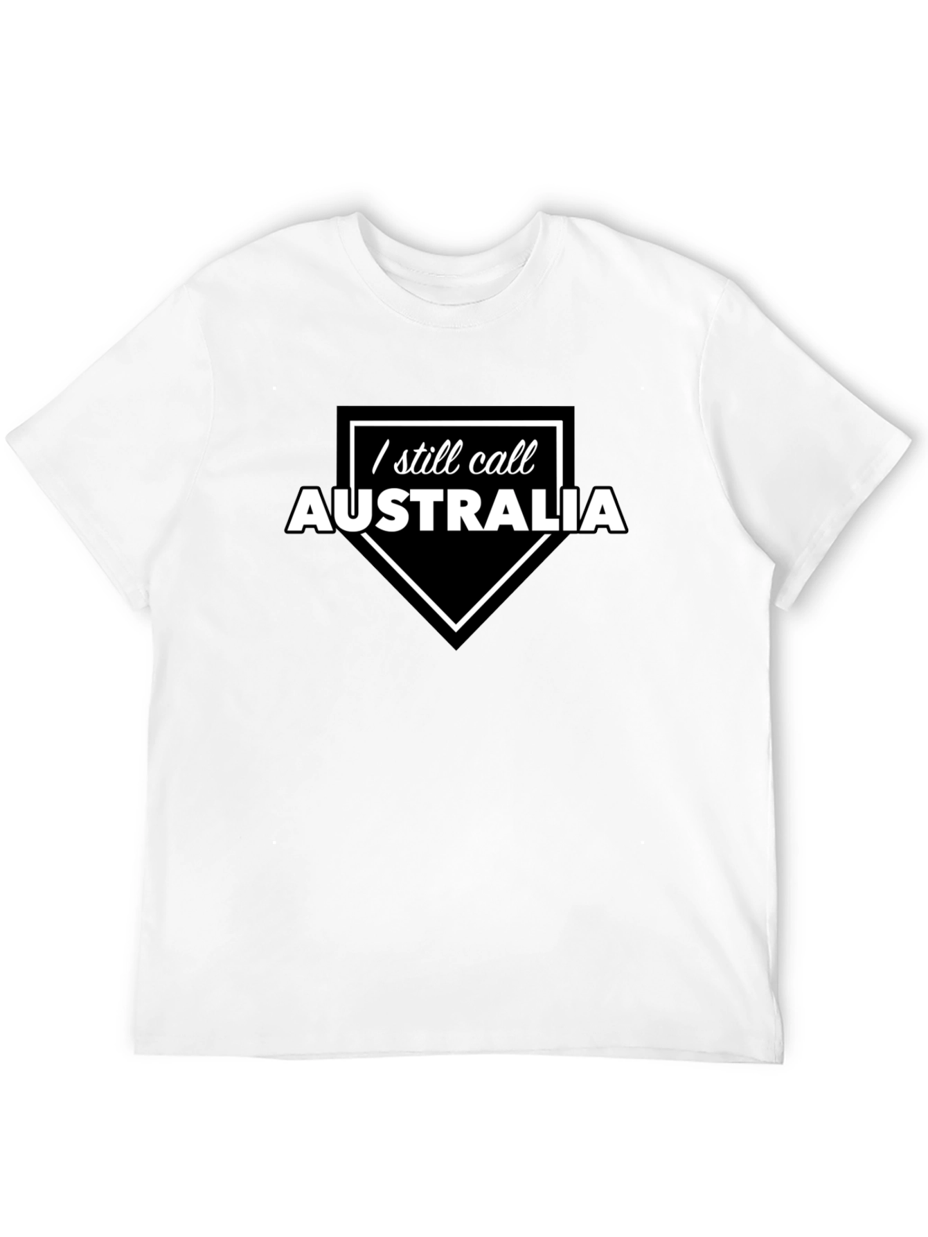 Black I Still Call Australia Home Black T-Shirt view 12
