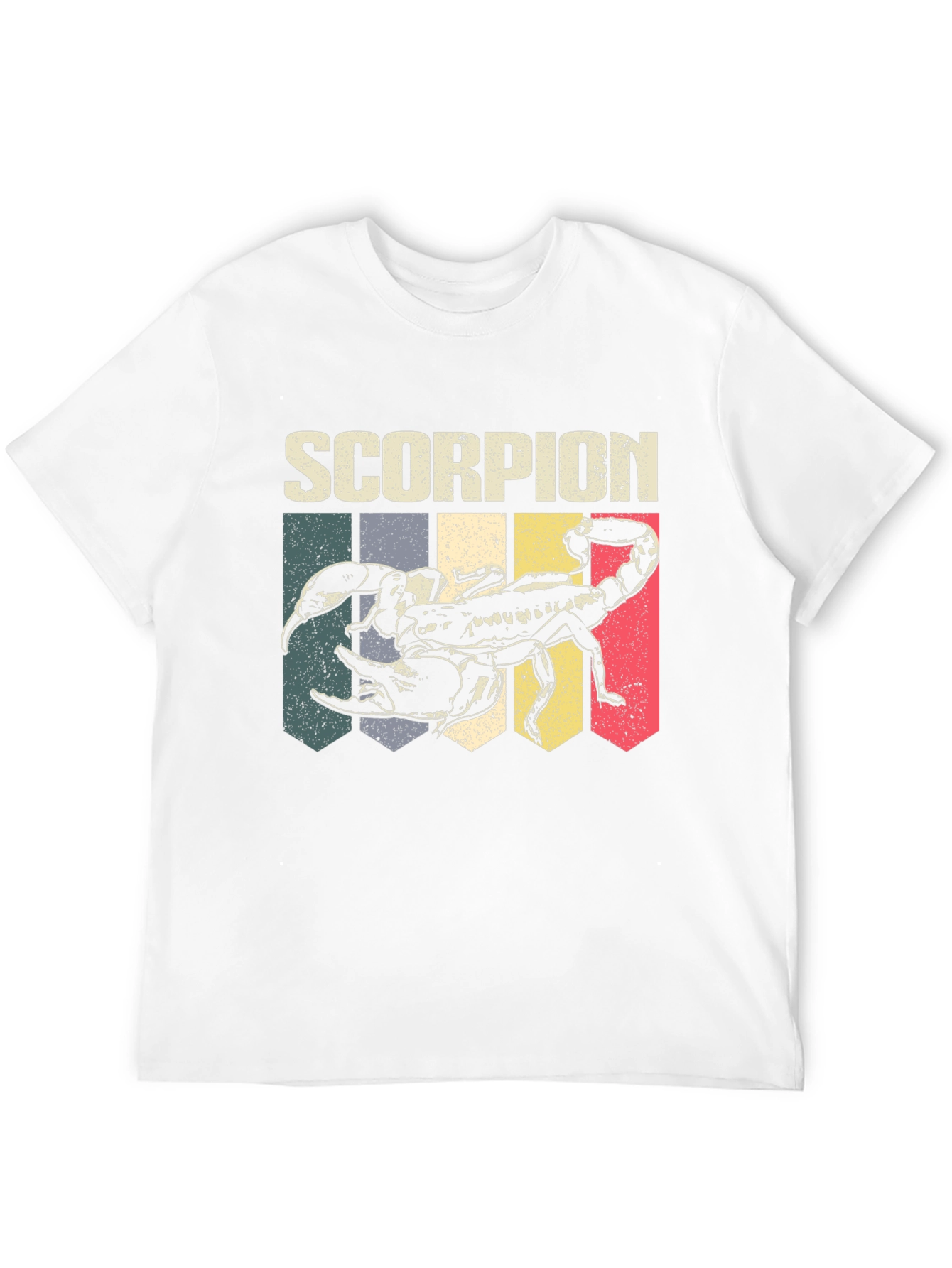 Black Retro Scorpion Graphic Tee - Black view 12