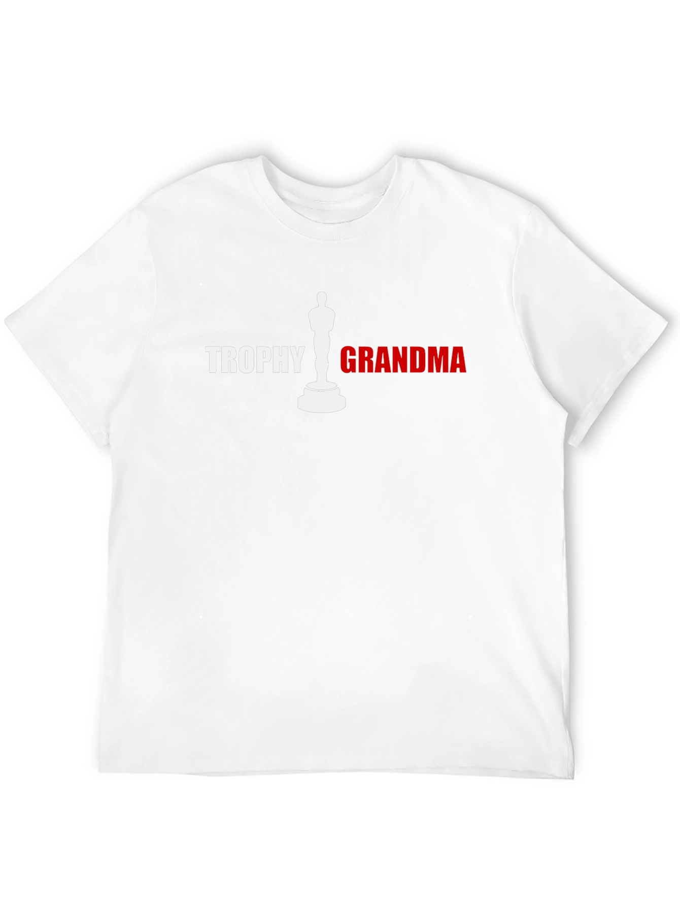 Black Trophy Grandma Graphic T-Shirt - Black Novelty Tee view 12