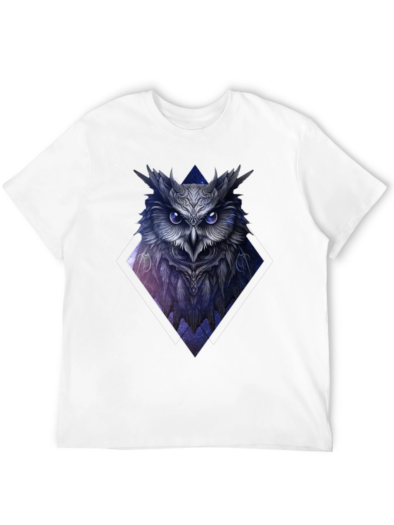 Black Mystic Owl Graphic Tee - Dark Academia Style view 12