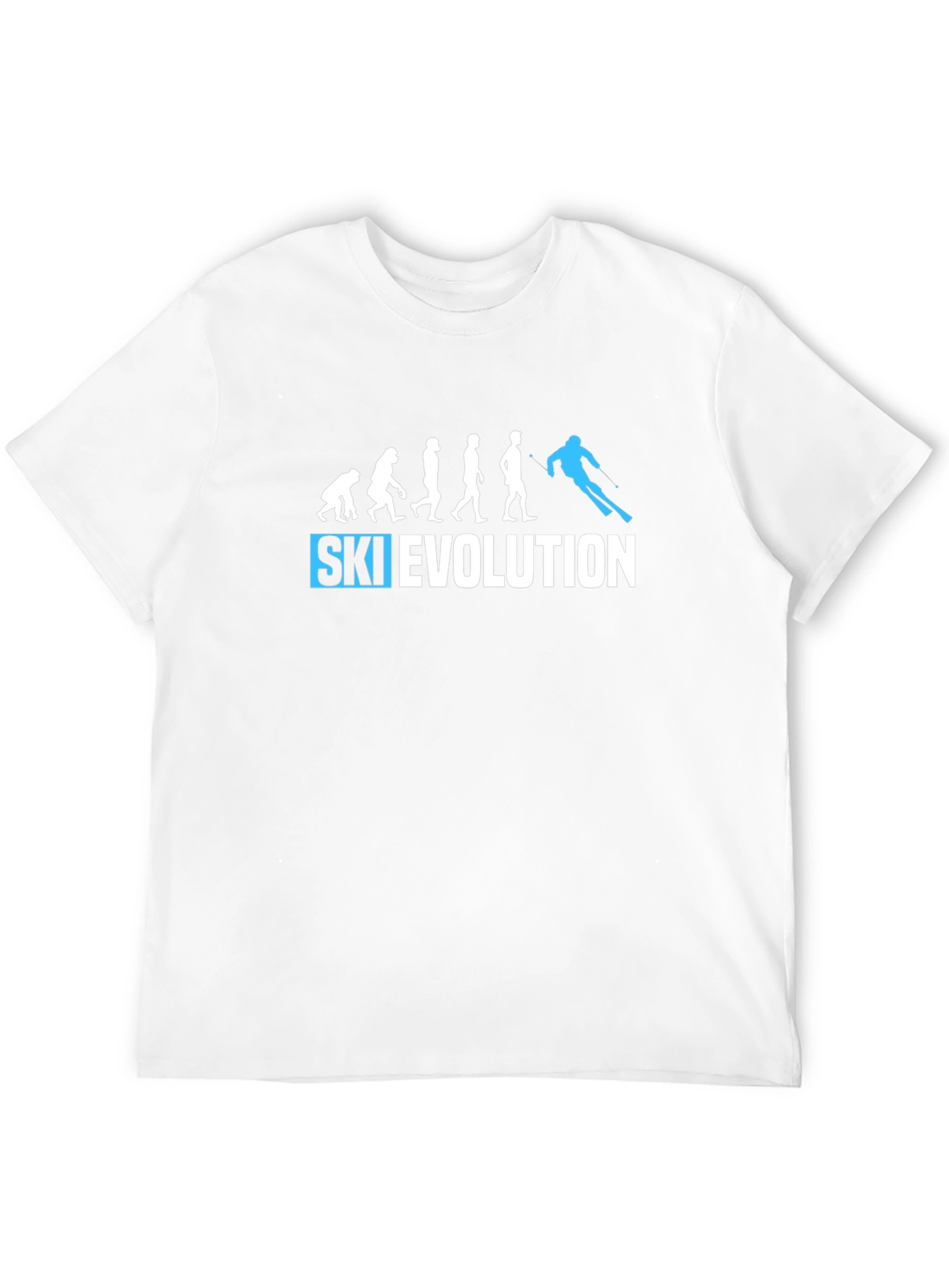 Black Ski Evolution Black T-Shirt view 12